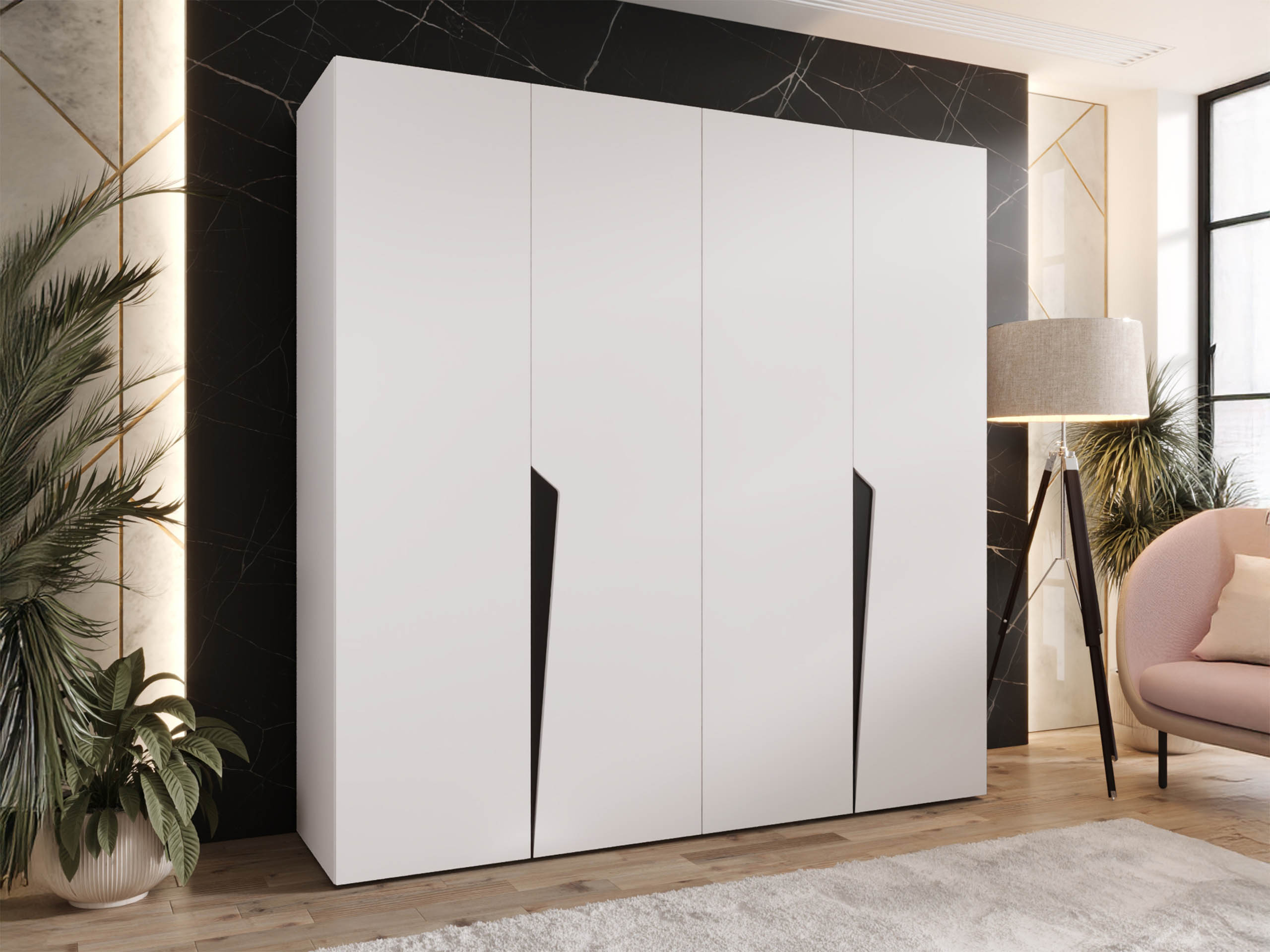 Garderobeskab Hartford 605 (Hvid)