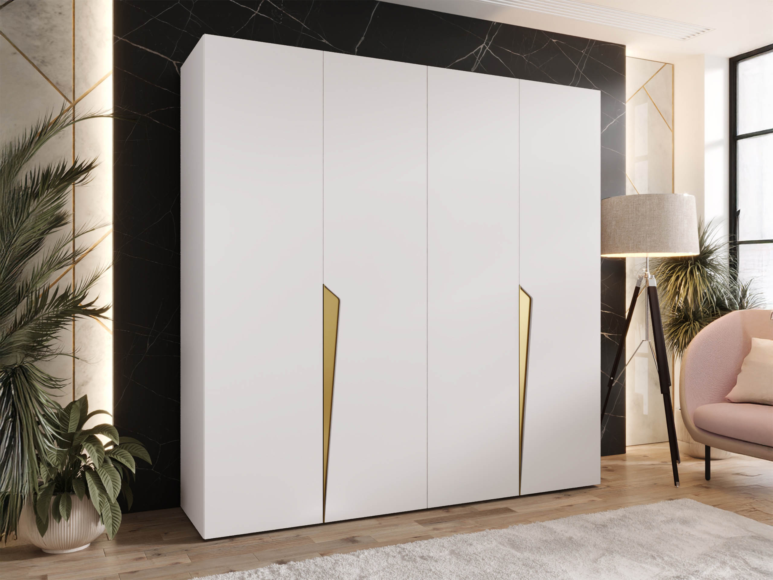 Garderobeskab Hartford 605 (Hvid)