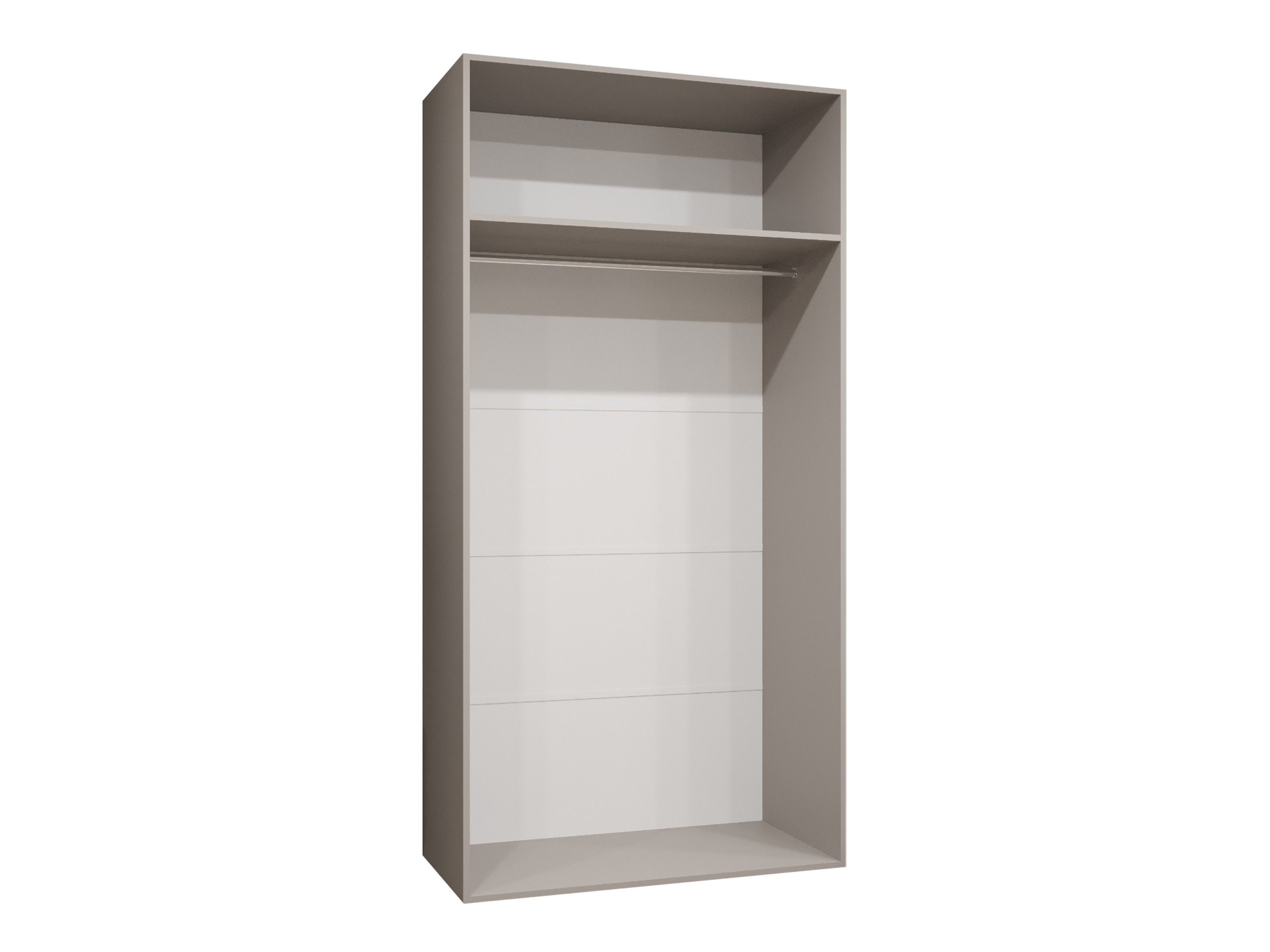 Garderobeskab Hartford 608 (Sort)