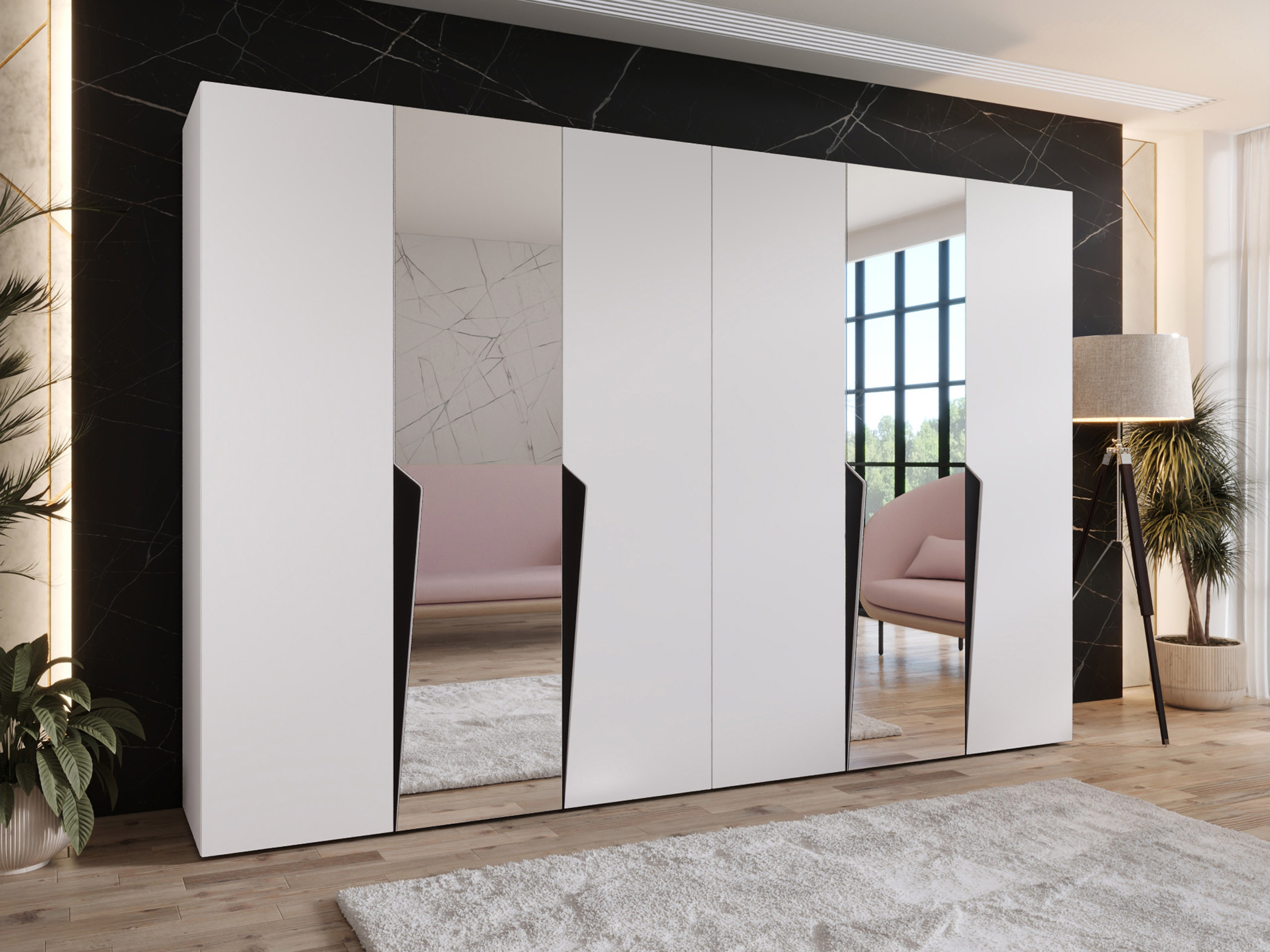 Garderobeskab Hartford 612 (Hvid)