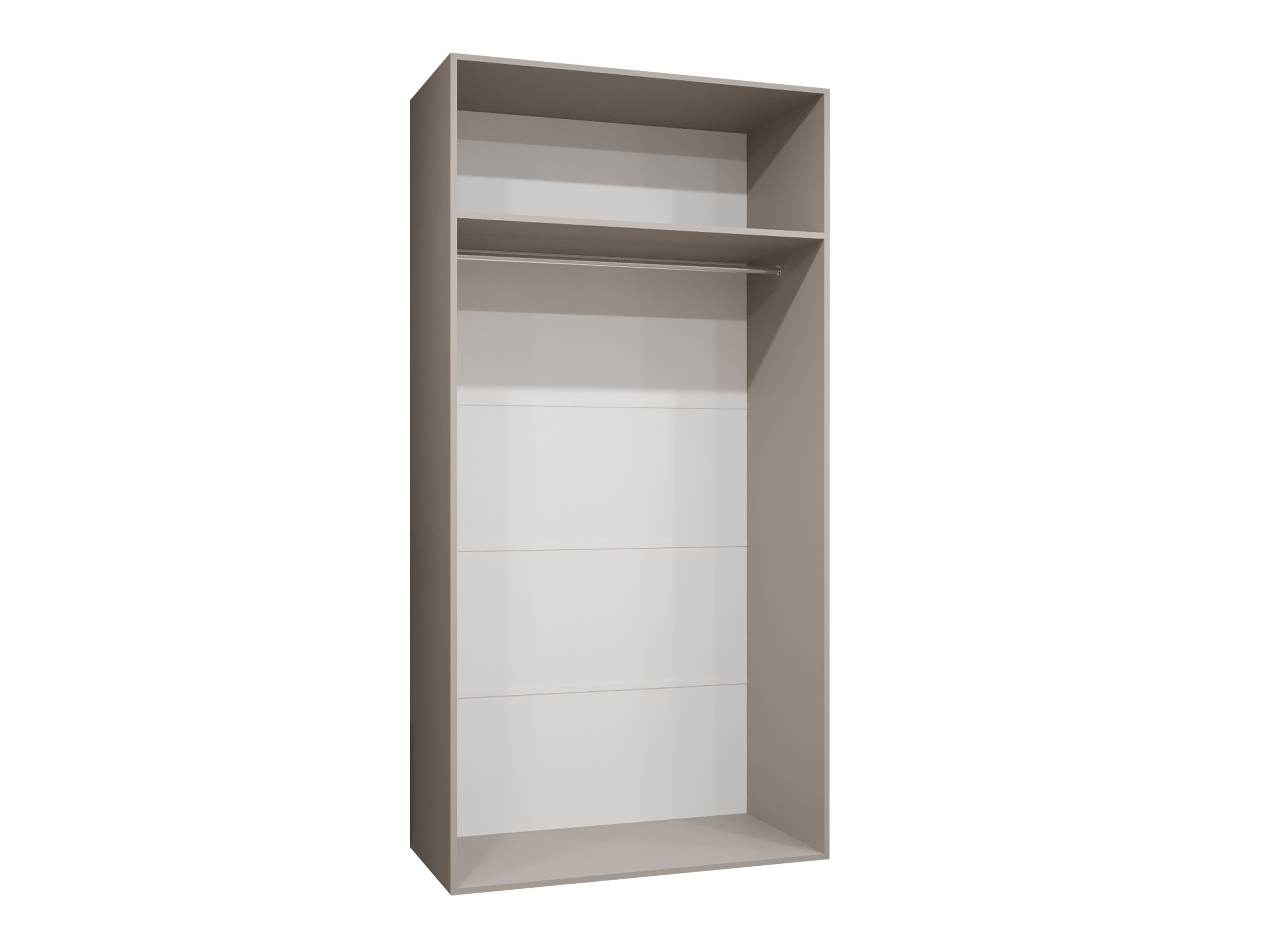 Garderobeskab Hartford 613 (Sort)