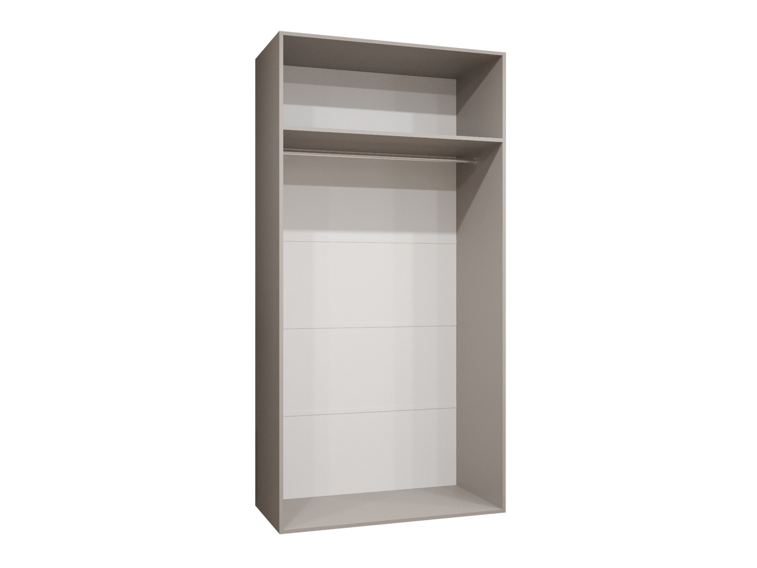 Garderobeskab Hartford 618 (Sort)