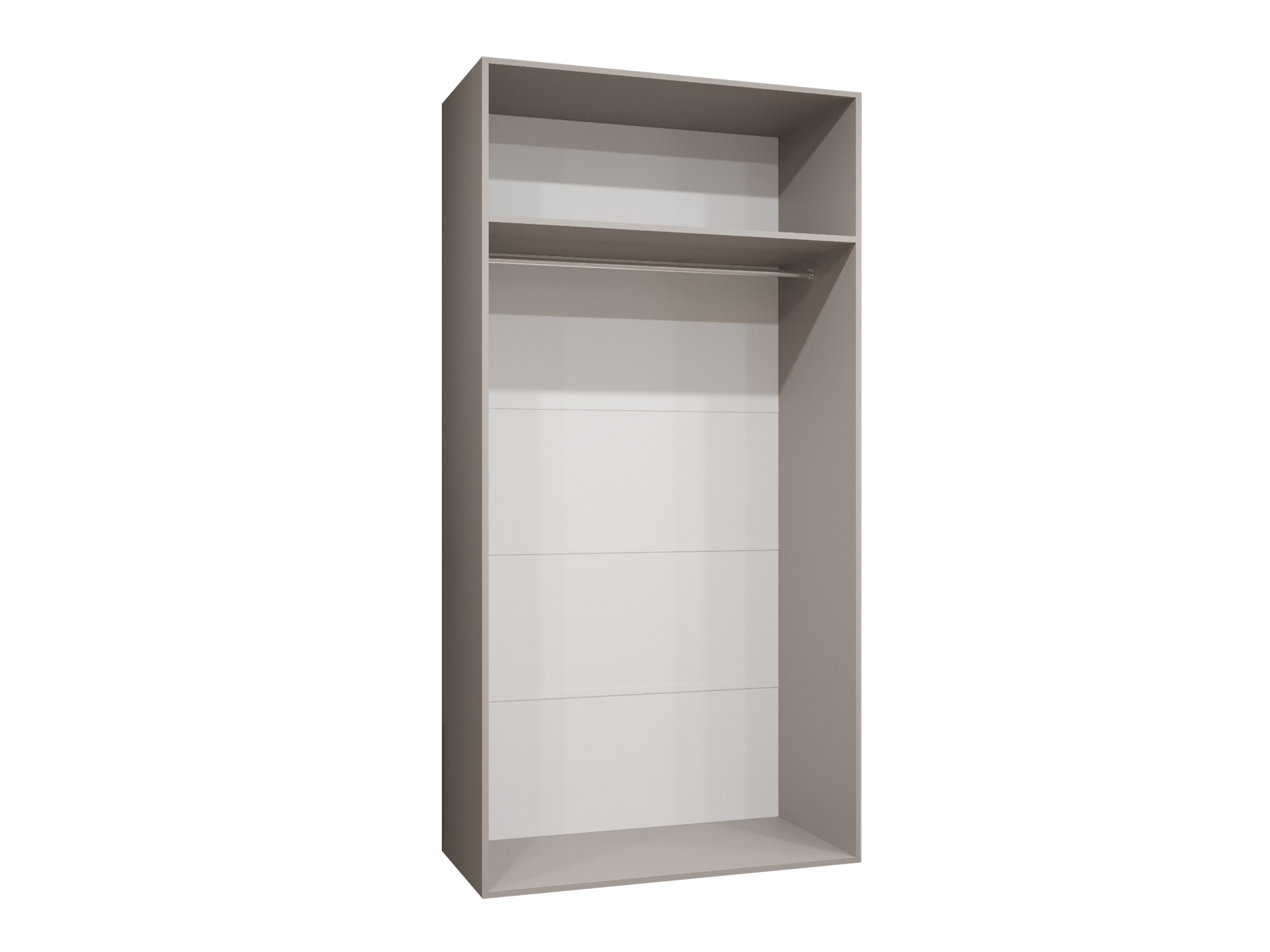 Garderobeskab Hartford 623 (Sort)