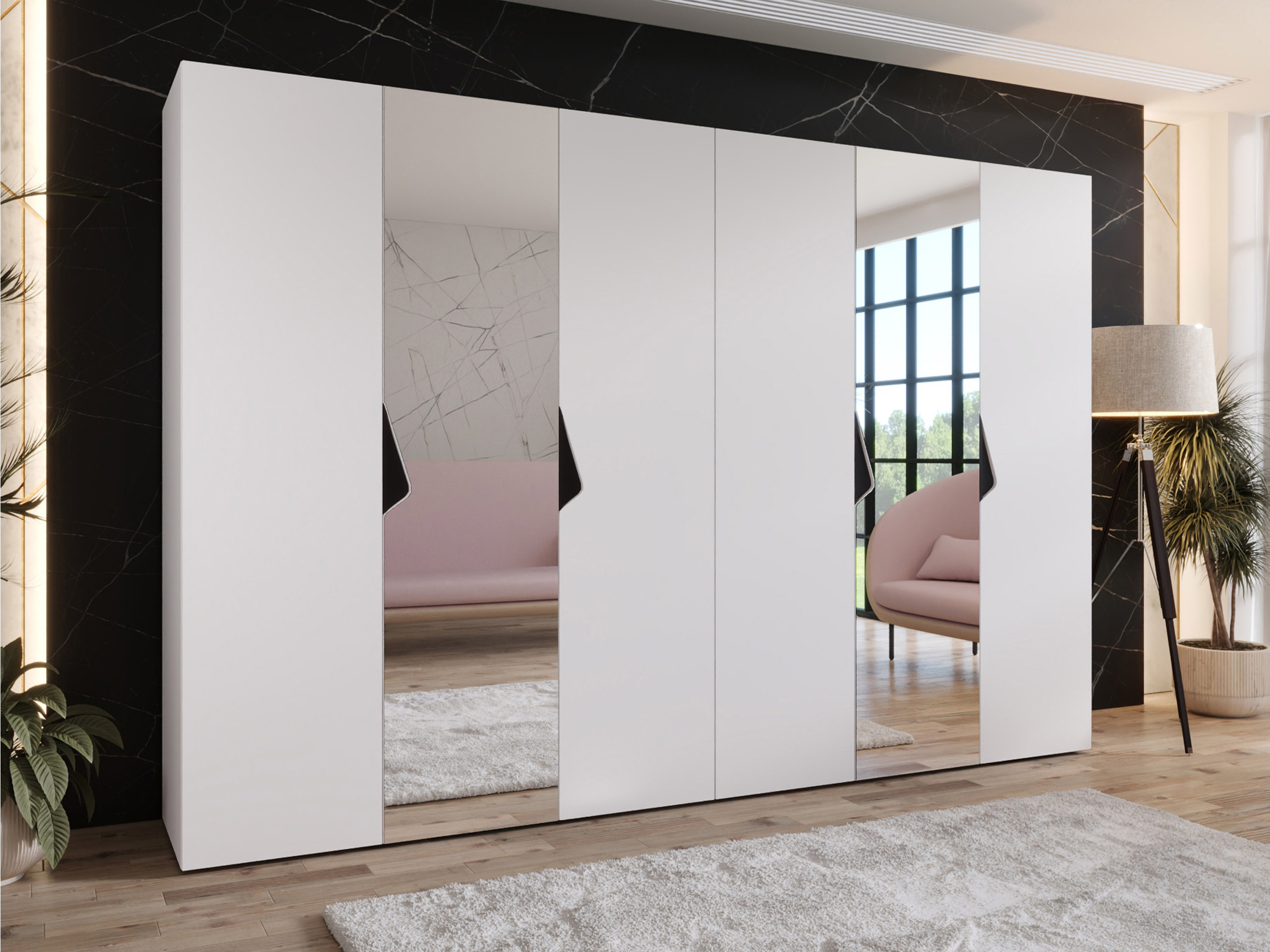 Garderobeskab Hartford 626 (Hvid)