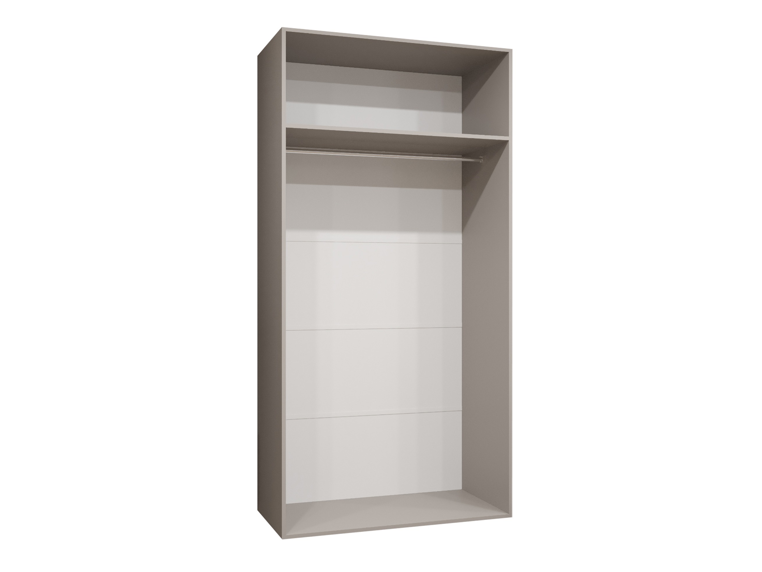 Garderobeskab Hartford 628 (Sort)