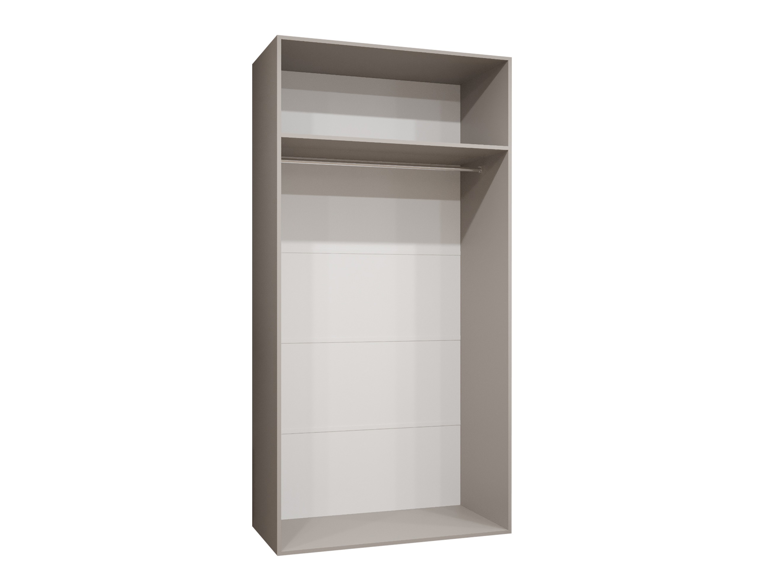 Garderobeskab Hartford 628 (Sort)