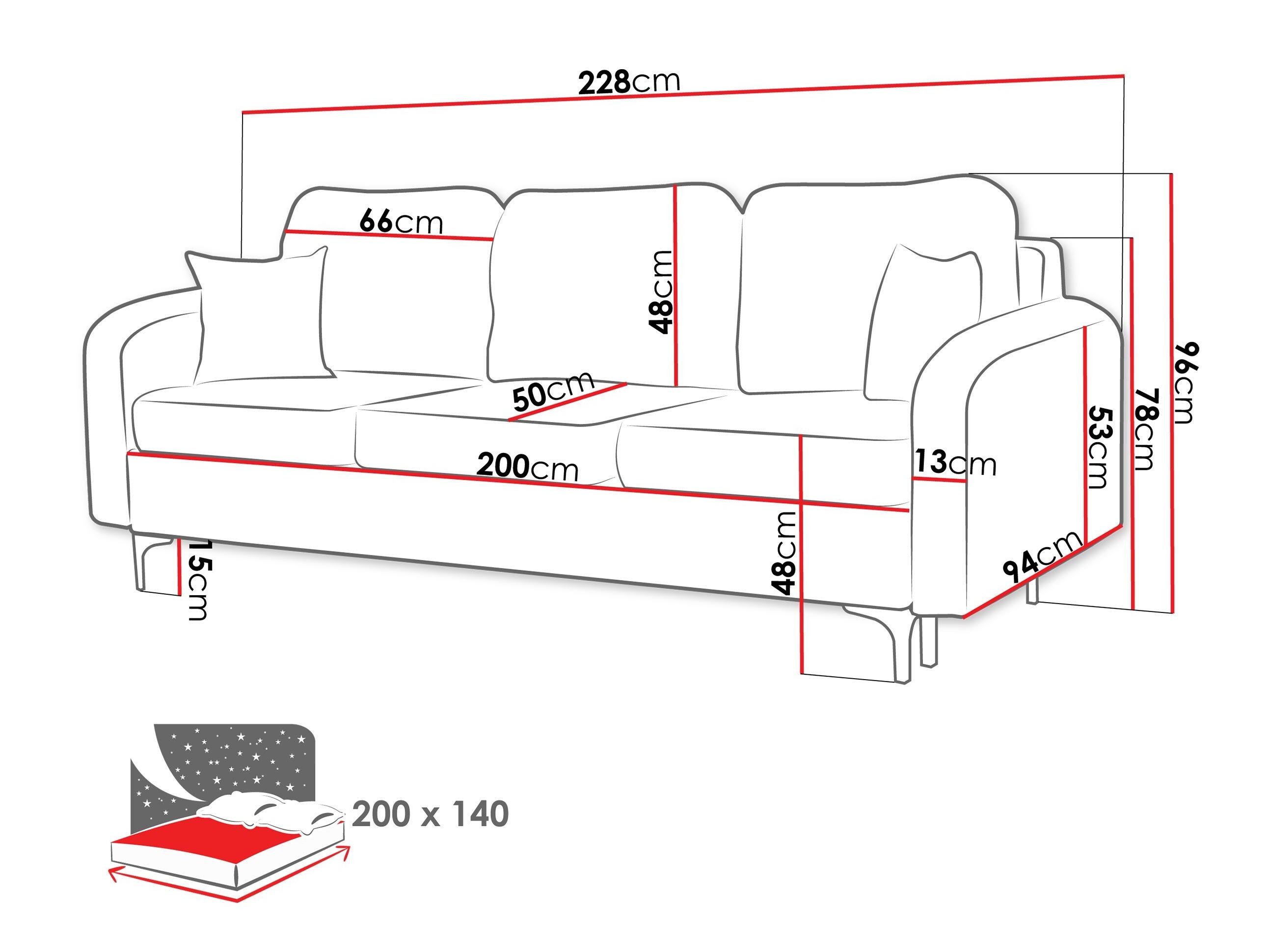 Sovesofa Torlua 102 (Manila 16)