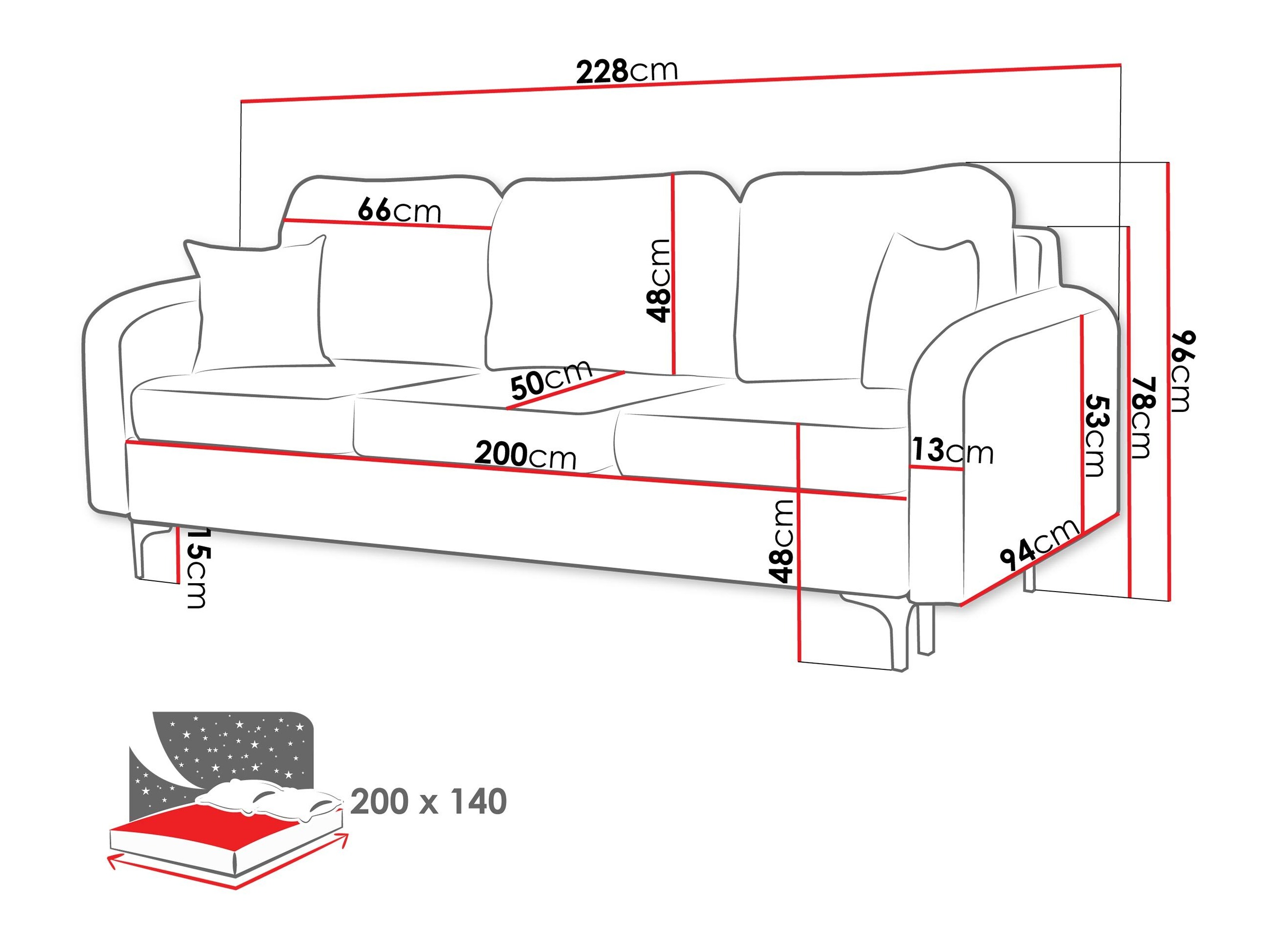 Sovesofa Torlua 102 (Manila 19)