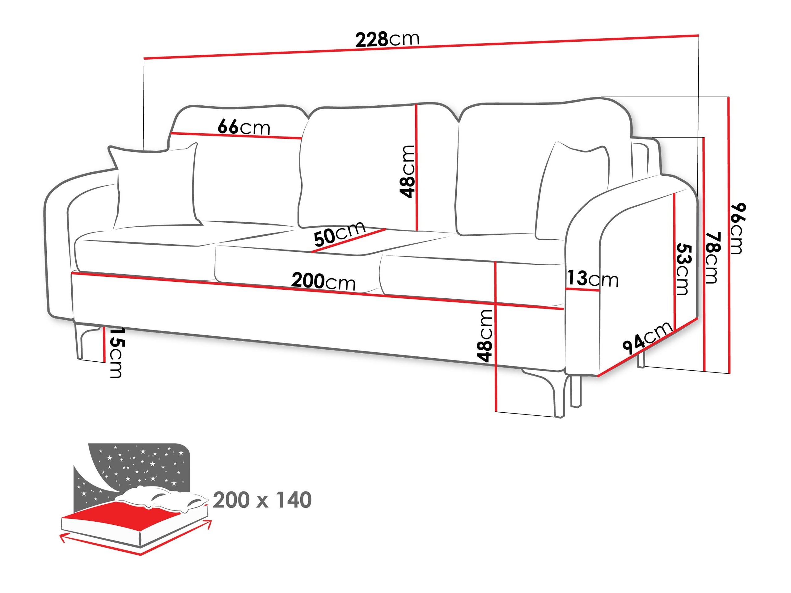 Sovesofa Torlua 102 (Manila 25)