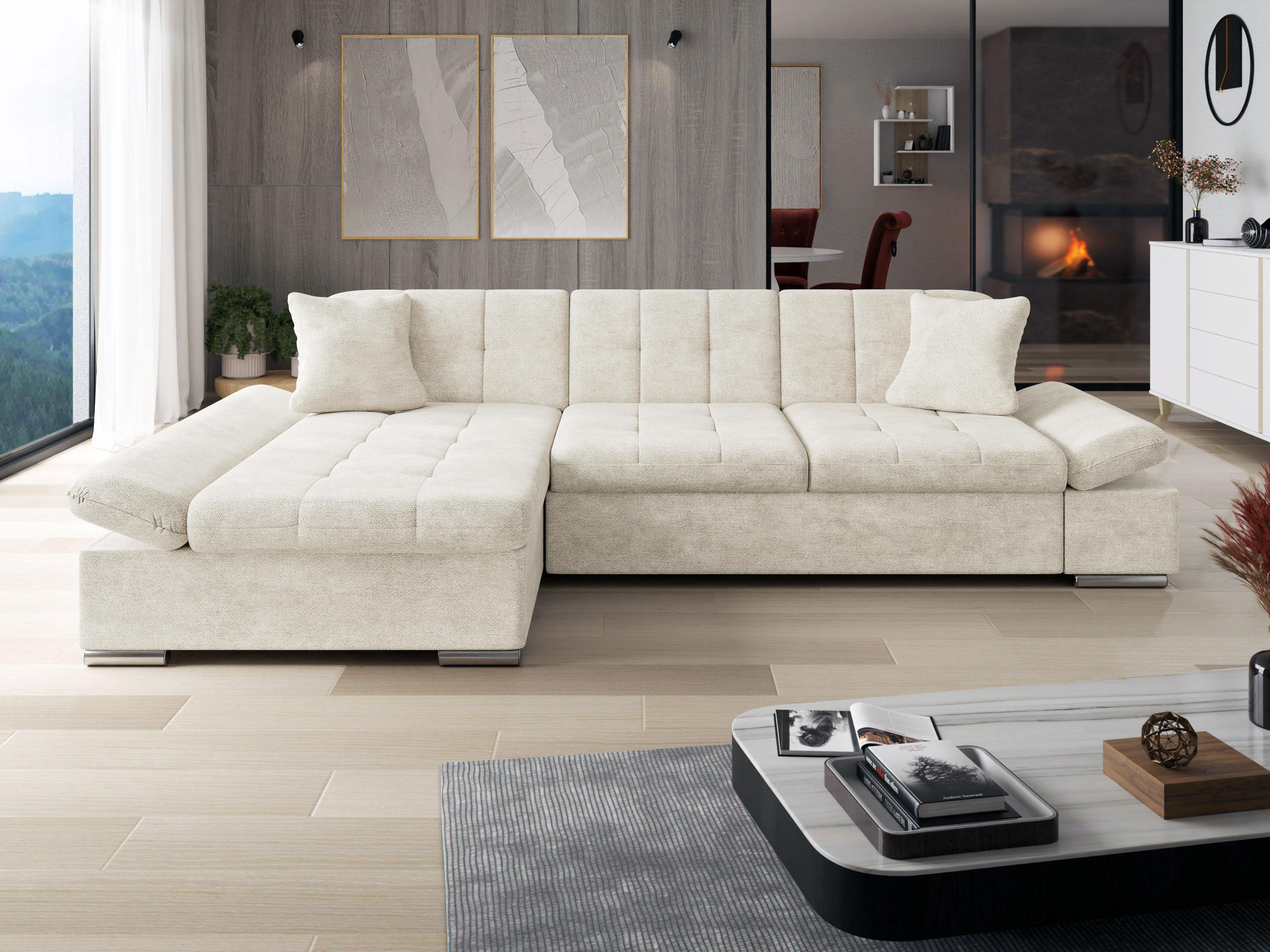 Hjørnesofa Comfivo Sanitas I (Lumo 55)