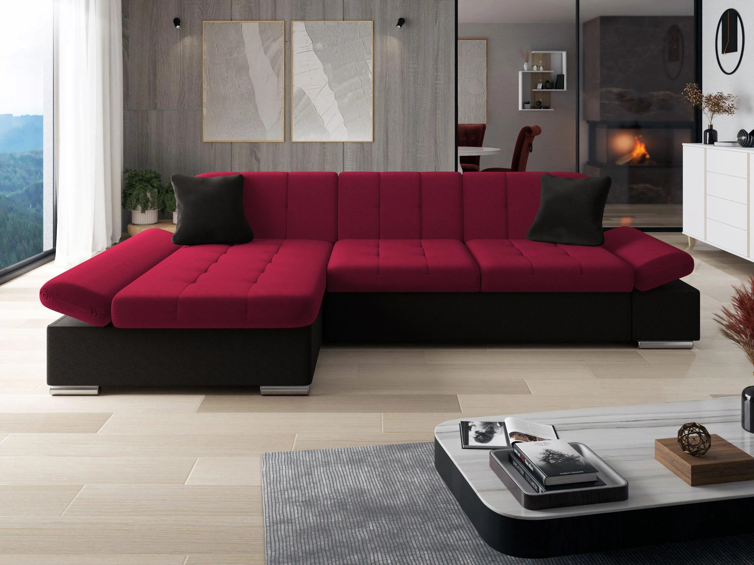 Hjørnesofa Comfivo Sanitas I (Kronos 07 + Kronos 02)