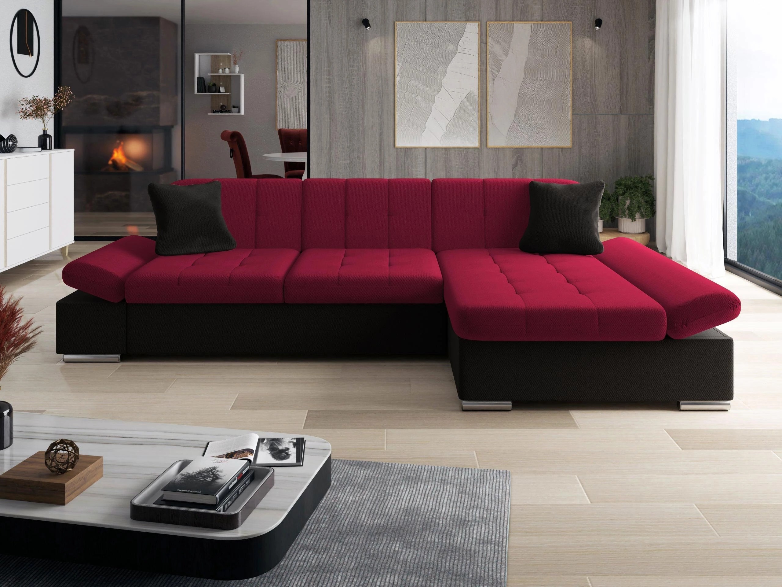 Hjørnesofa Comfivo Sanitas I (Kronos 07 + Kronos 02)