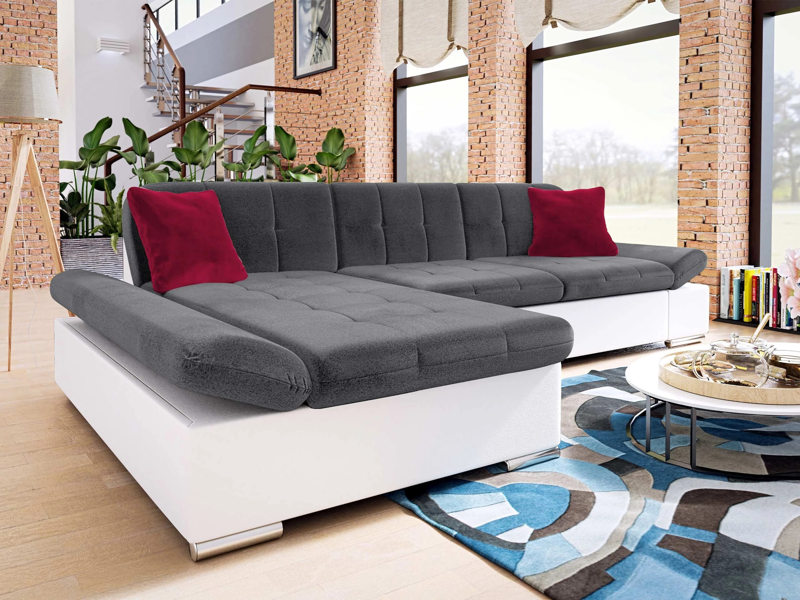 Hjørnesofa Comfivo Sanitas I (Soft 017 + Kronos 22 + Kronos 02)