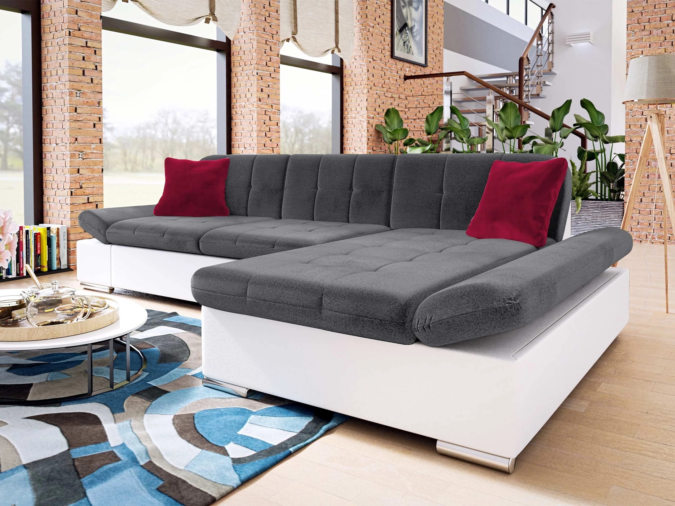 Hjørnesofa Comfivo Sanitas I (Soft 017 + Kronos 22 + Kronos 02)