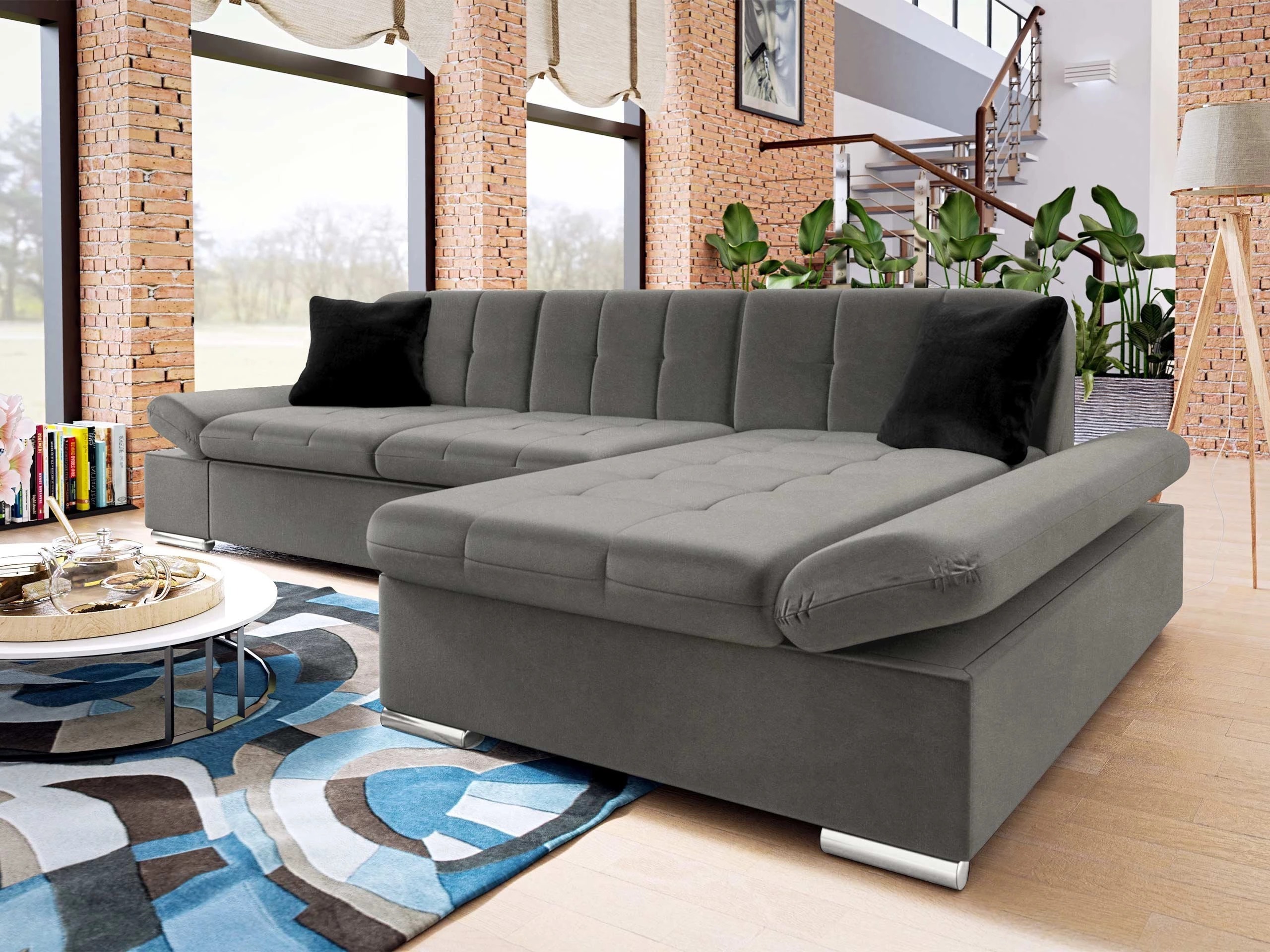 Hjørnesofa Comfivo Serenitas (Magic Velvet 2217 + Magic Velvet 2219)