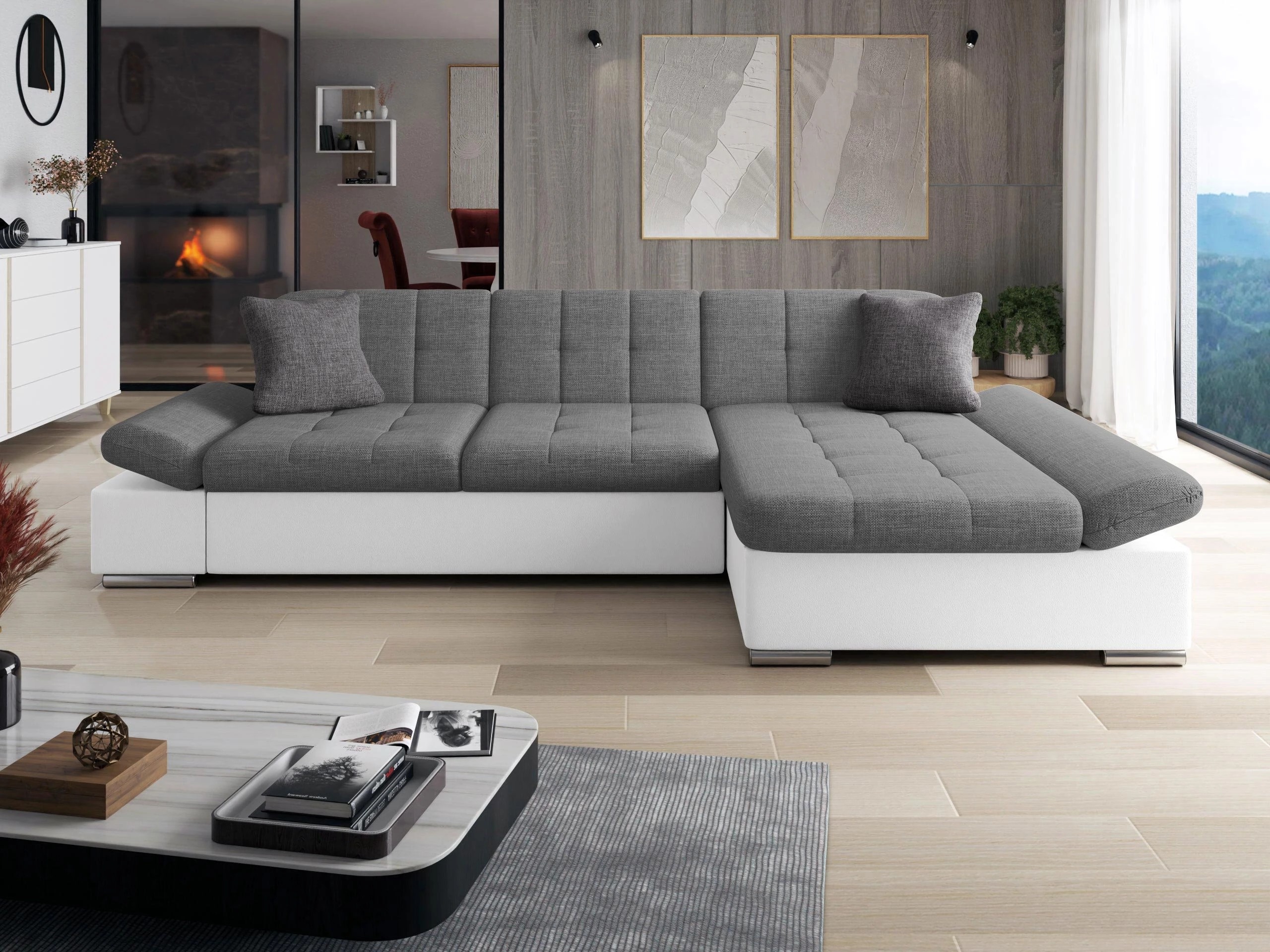 Hjørnesofa Comfivo Serenitas (Soft 017 + Lux 05 + Lux 06)