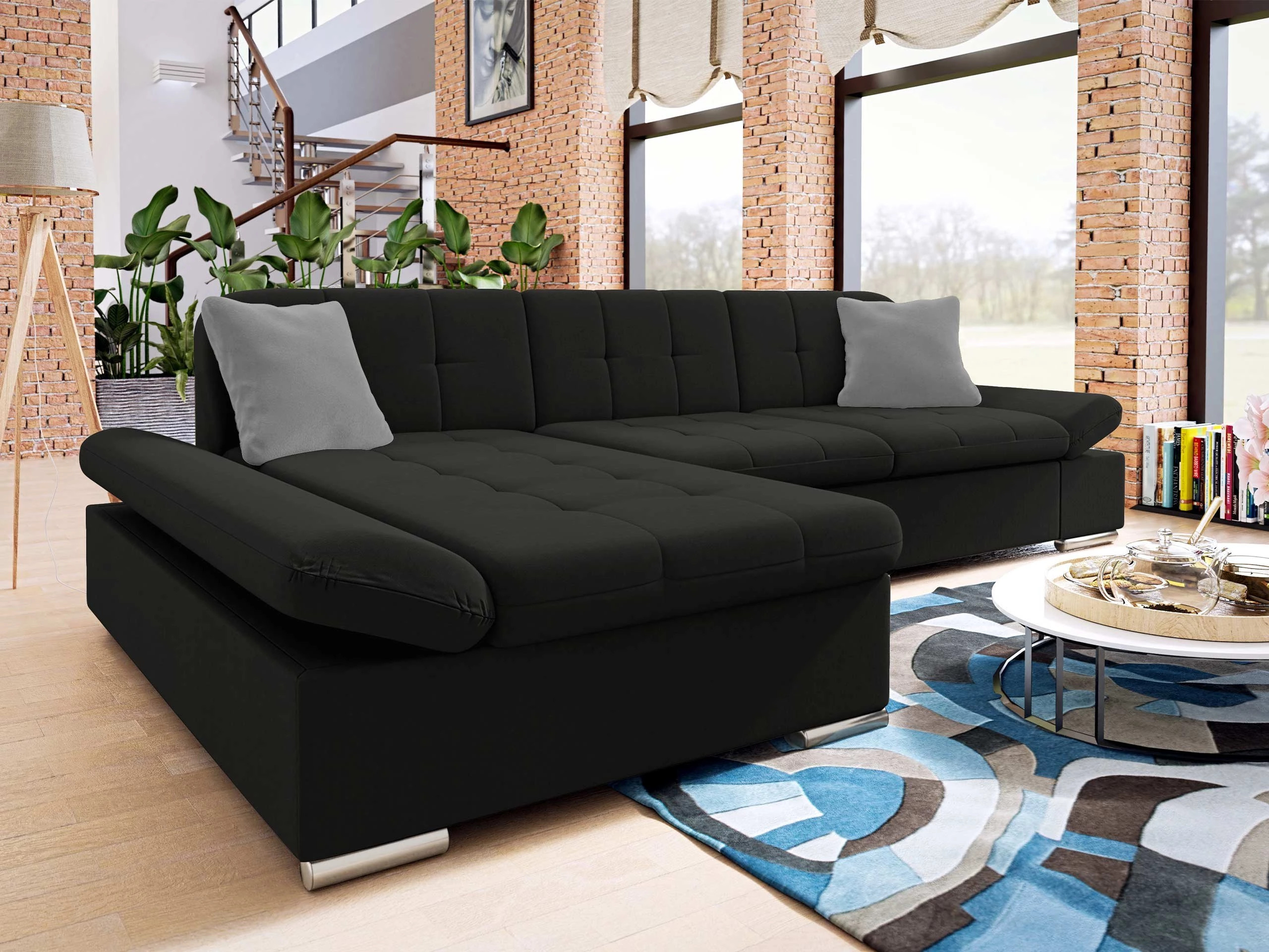 Hjørnesofa Comfivo Serenitas (Uttario Velvet 2980 + Uttario Velvet 2972)