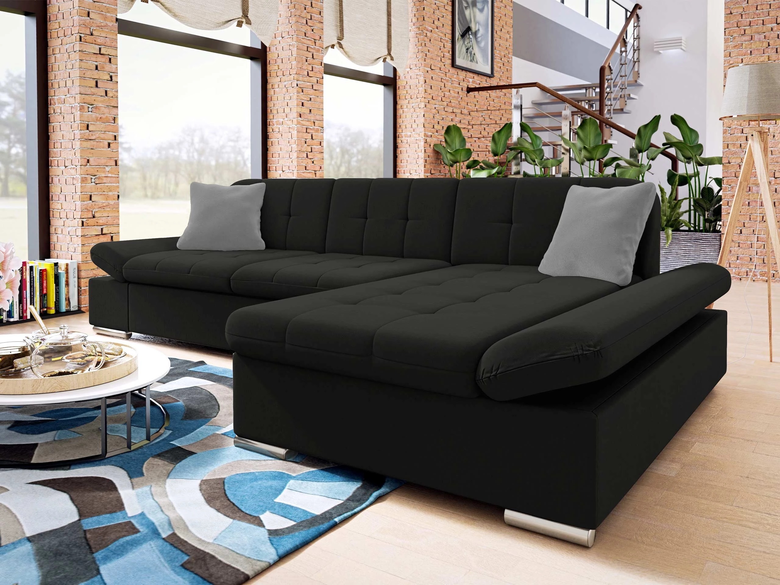 Hjørnesofa Comfivo Serenitas (Uttario Velvet 2980 + Uttario Velvet 2972)