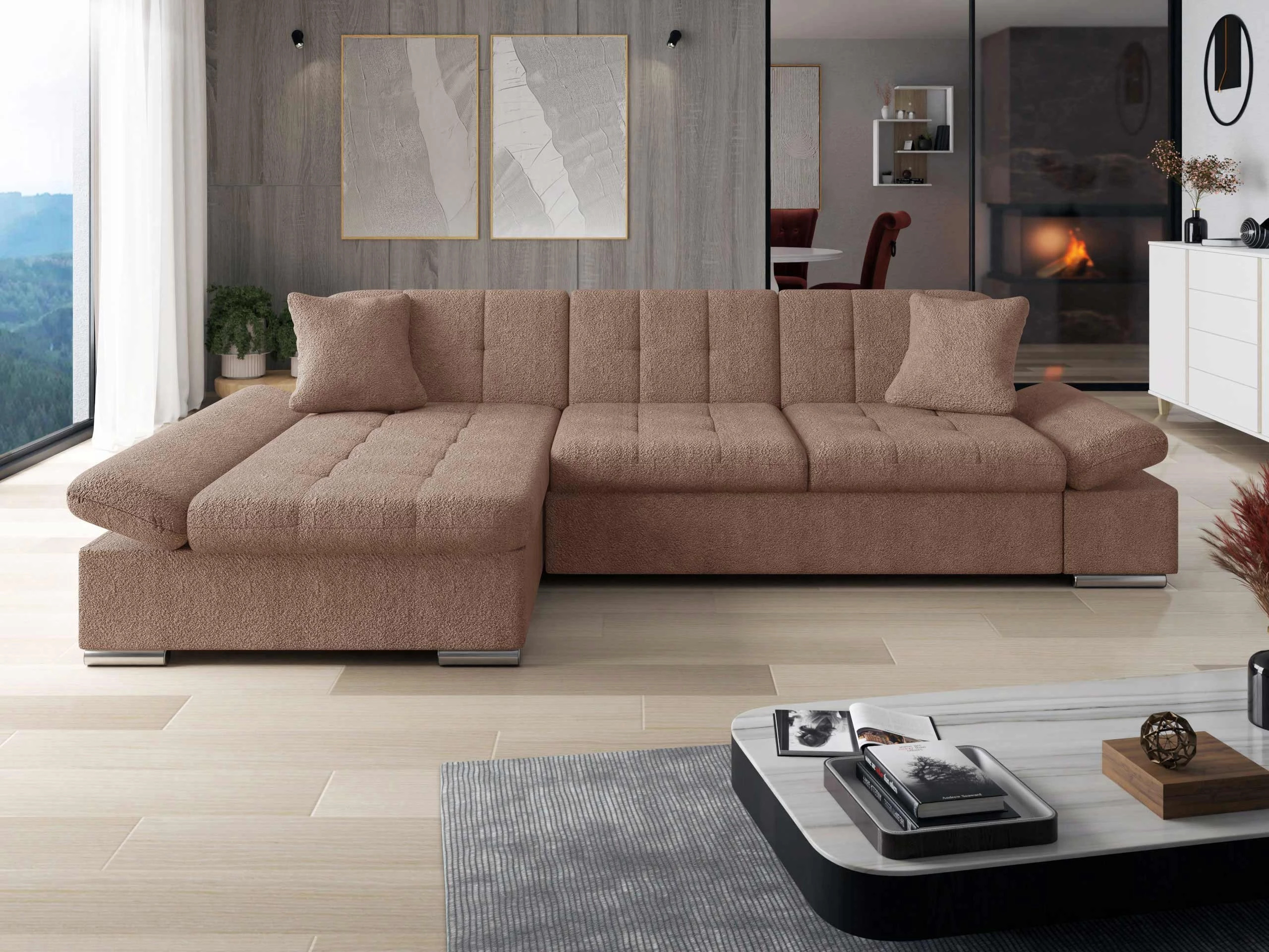 Hjørnesofa Comfivo Serenitas (Coral 45)