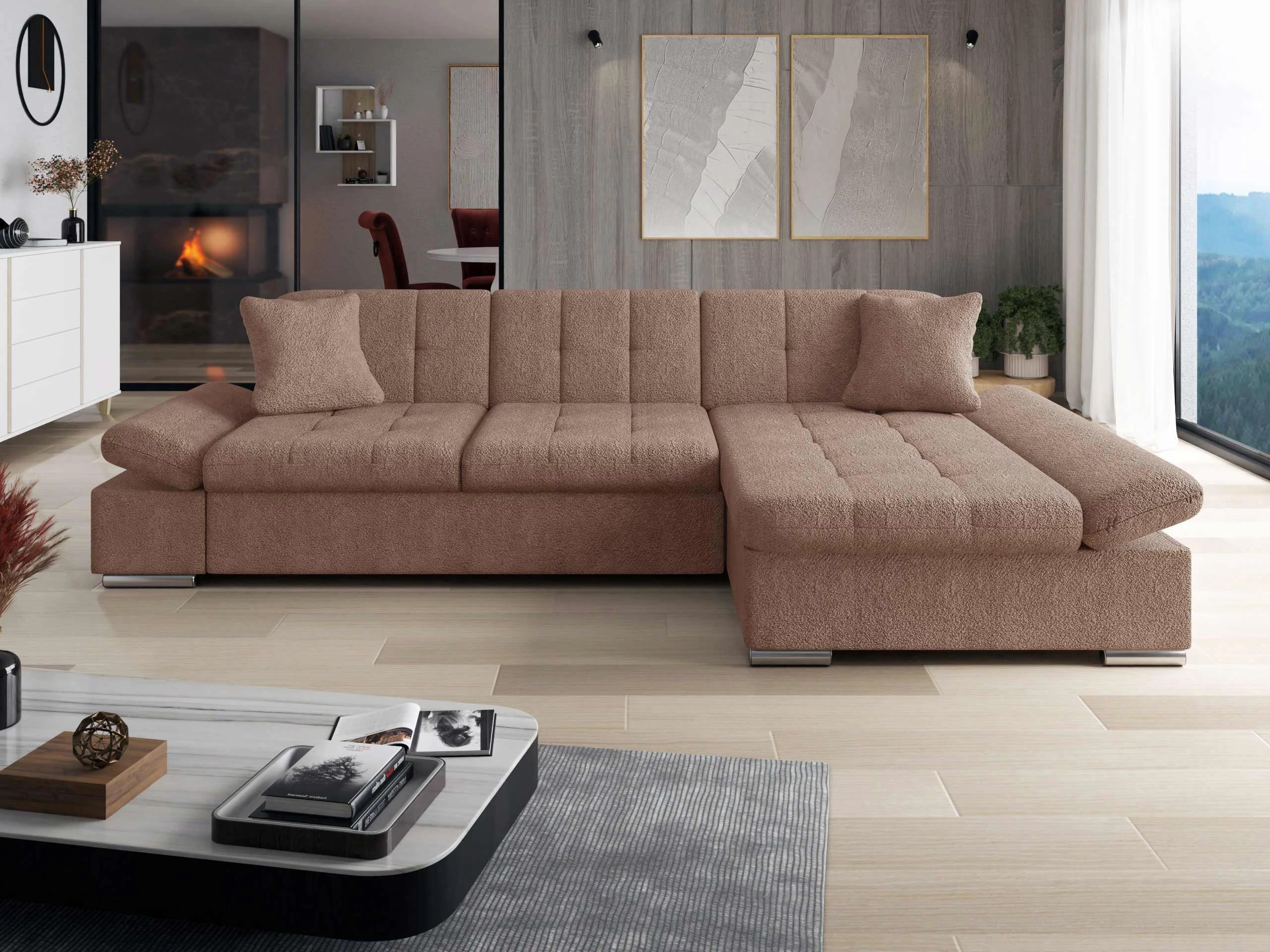 Hjørnesofa Comfivo Serenitas (Coral 45)
