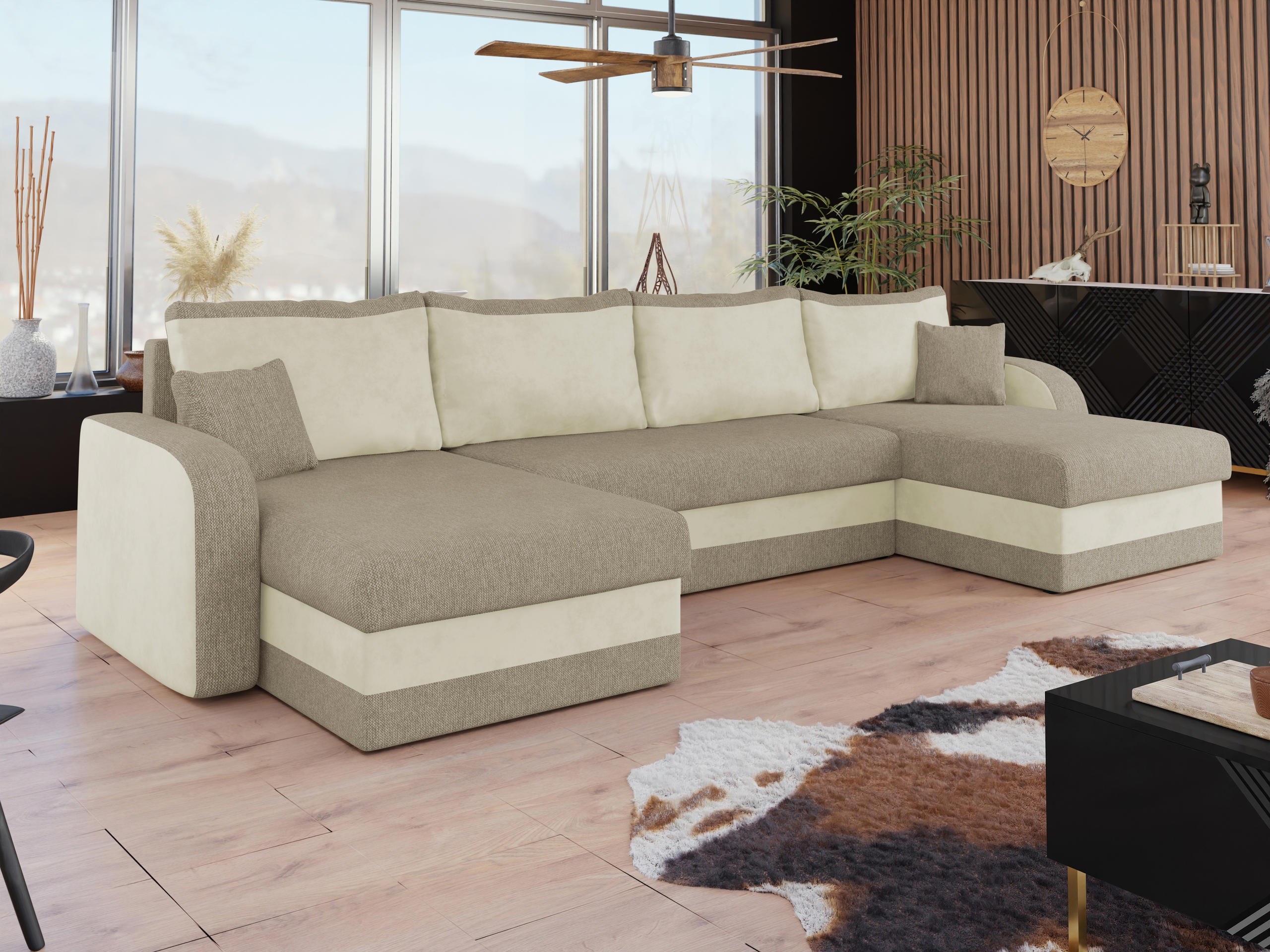 Hjørnesofa Comfivo Melissa III (Matana 17 + Polo 872)