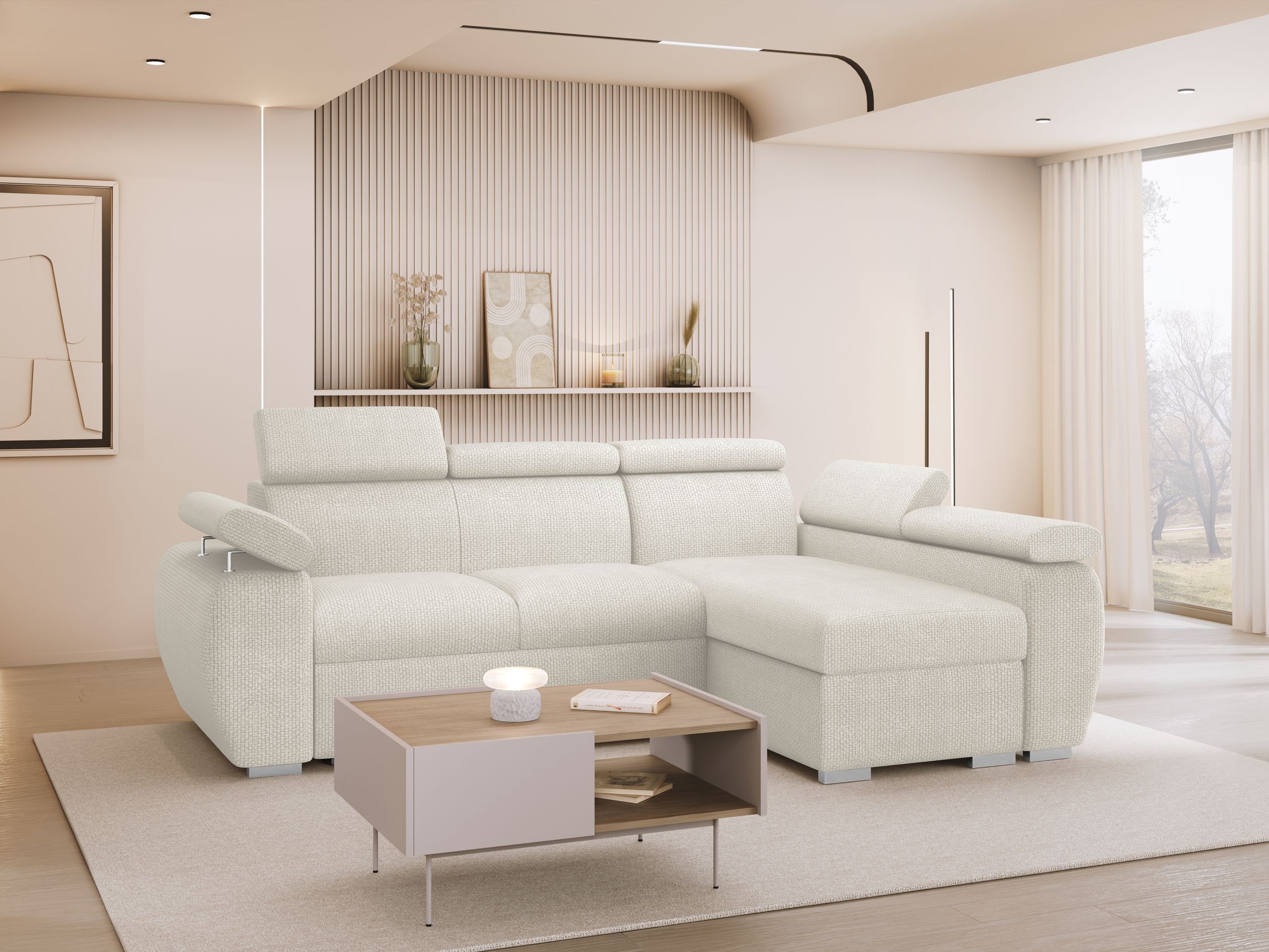 Hjørnesofa Columbus 132 (Flow 06)