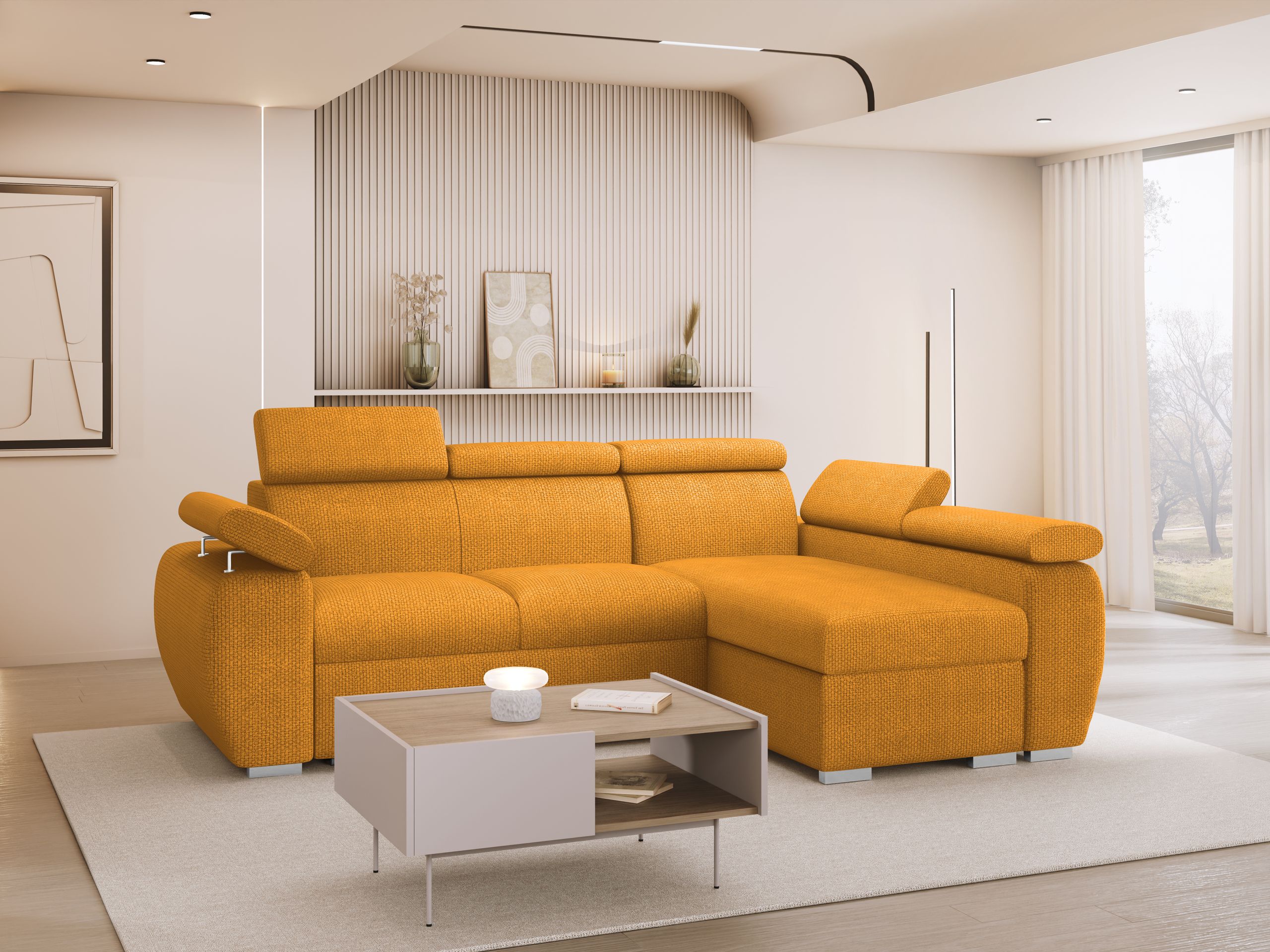 Hjørnesofa Columbus 132 (Flow 10)
