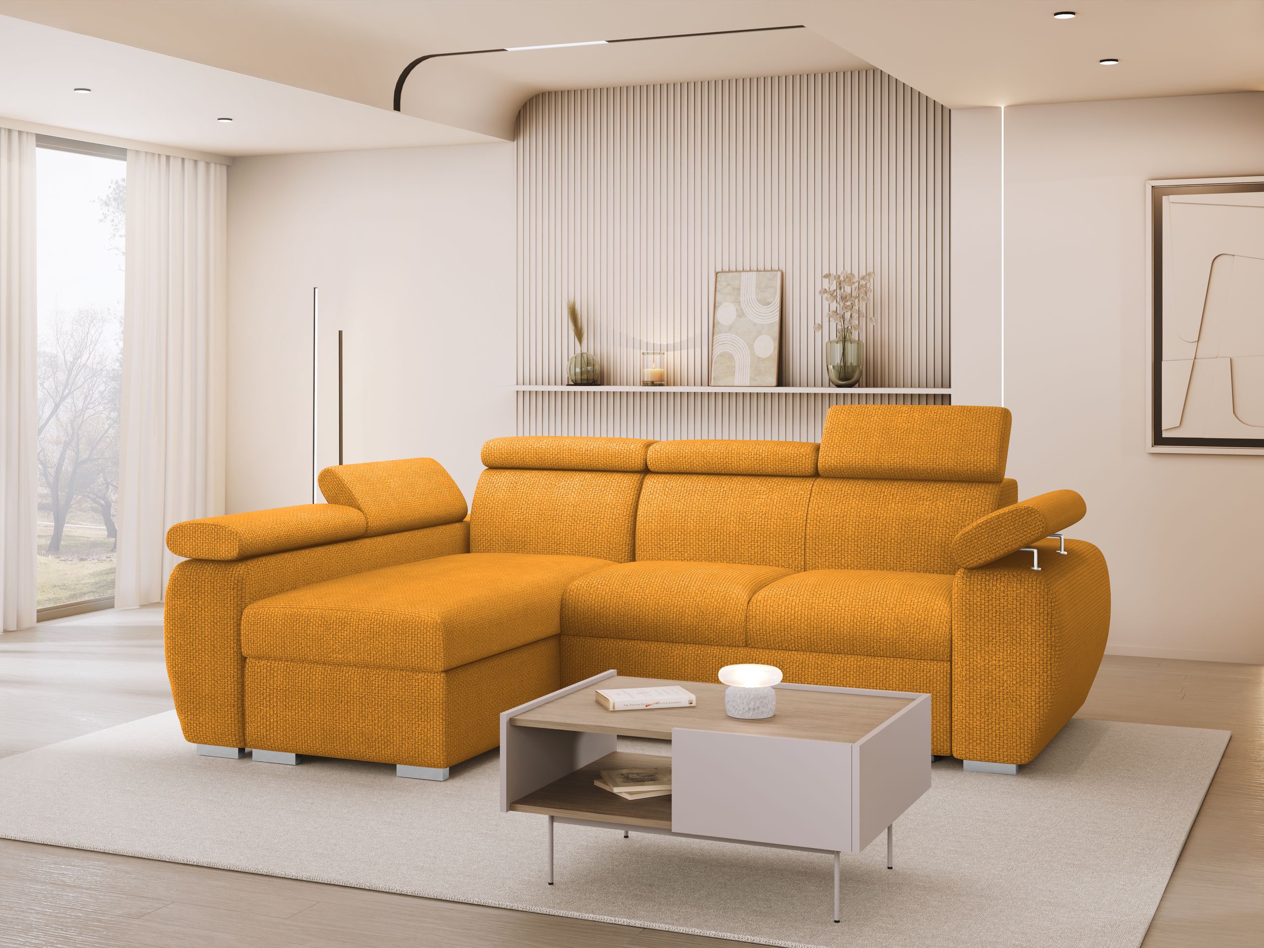 Hjørnesofa Columbus 132 (Flow 10)