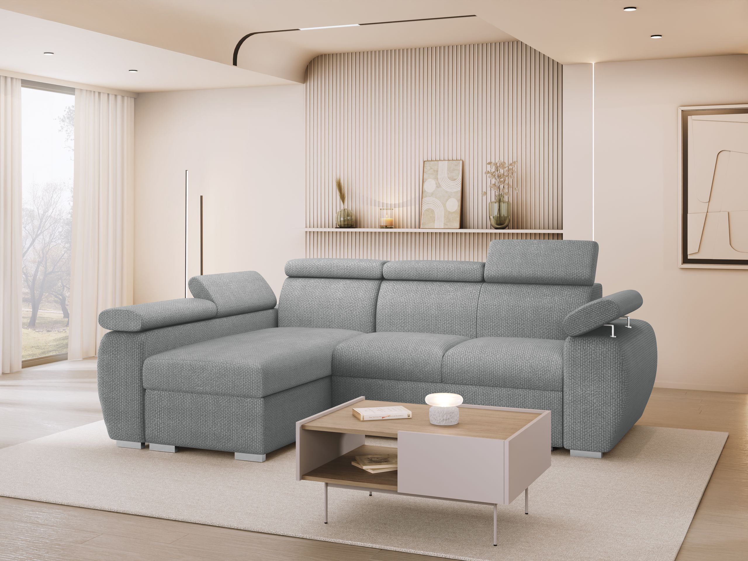 Hjørnesofa Columbus 132 (Flow 17)