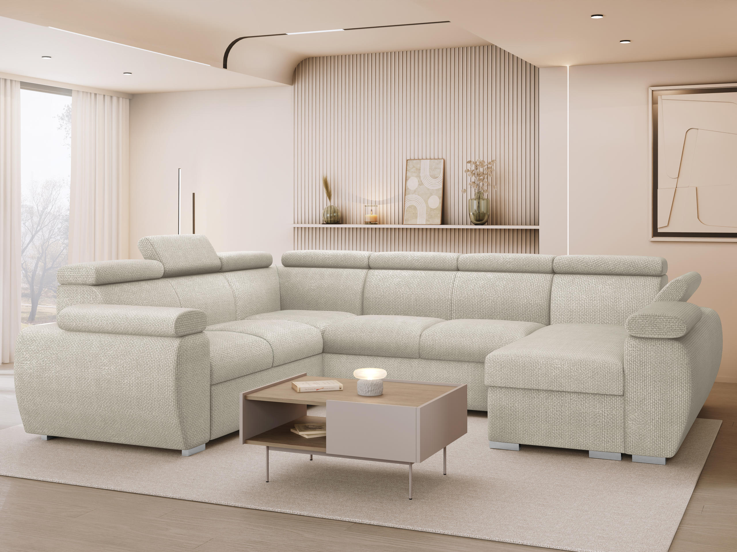 Hjørnesofa Columbus 214 (Flow 03)