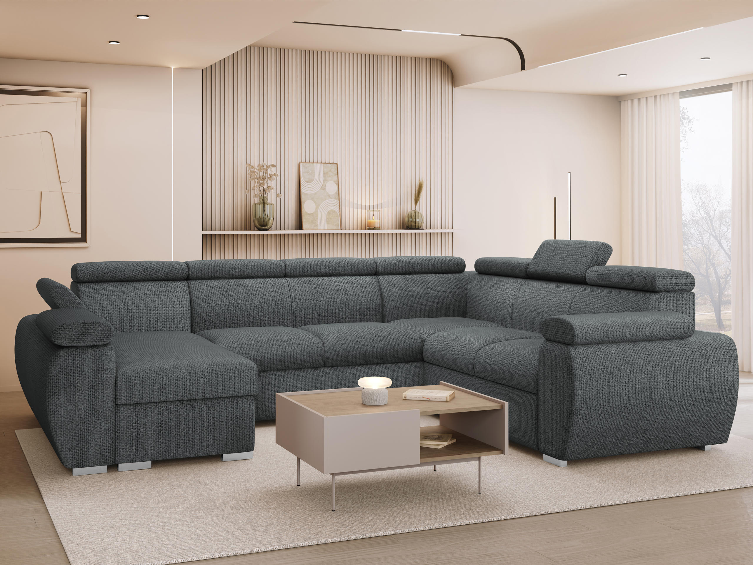 Hjørnesofa Columbus 214 (Flow 21)