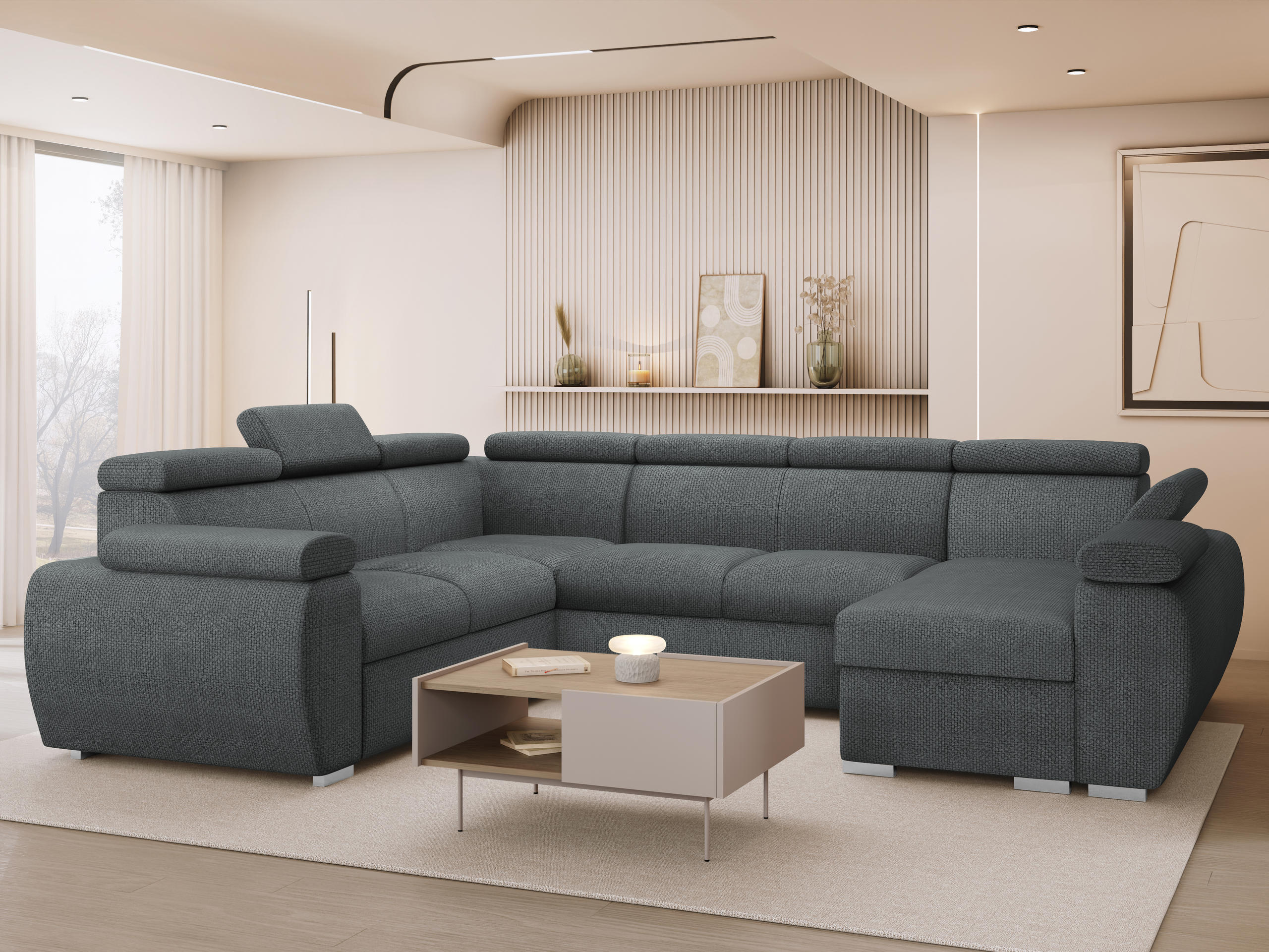 Hjørnesofa Columbus 214 (Flow 21)