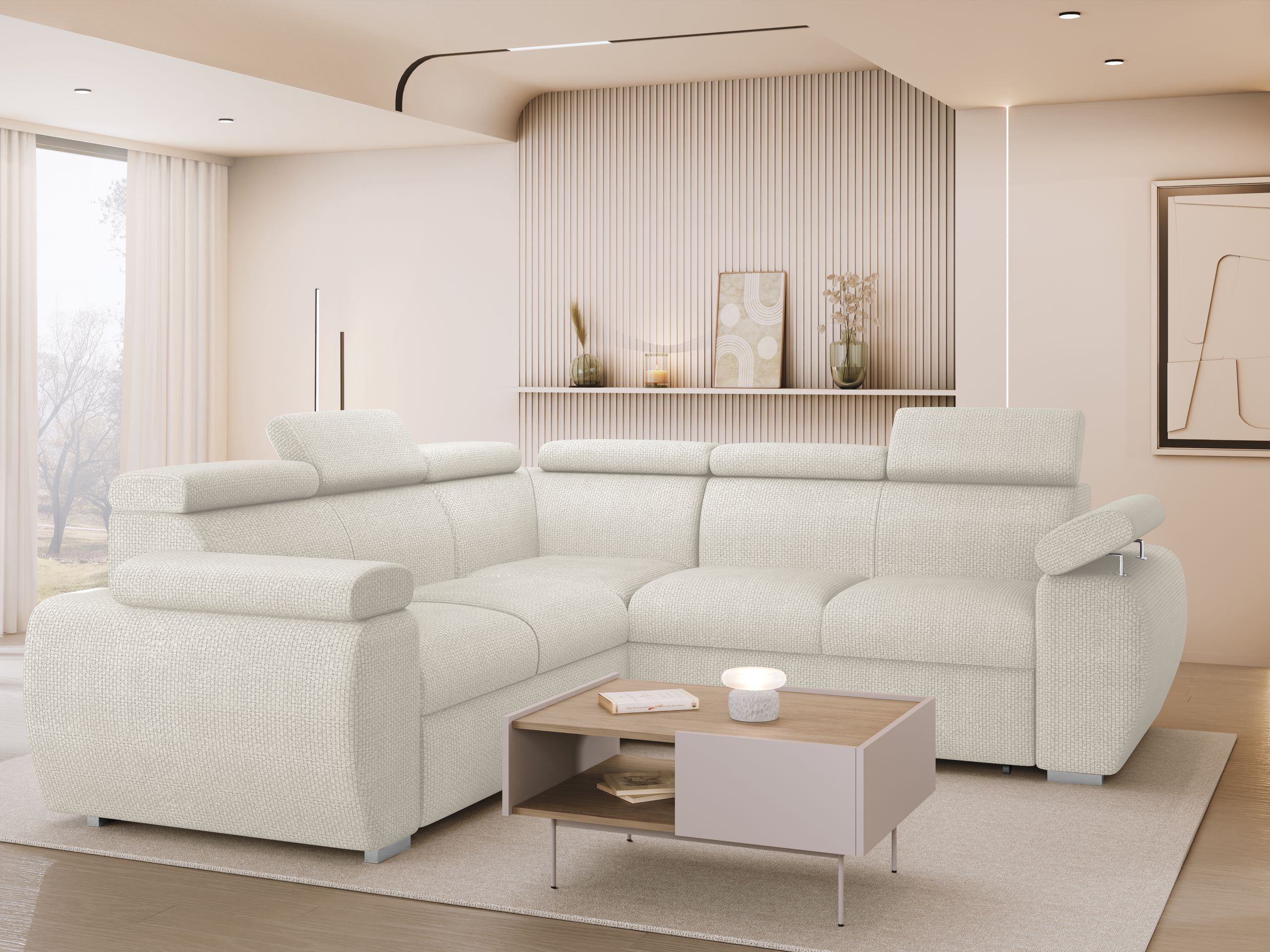 Hjørnesofa Columbus 215 (Flow 06)