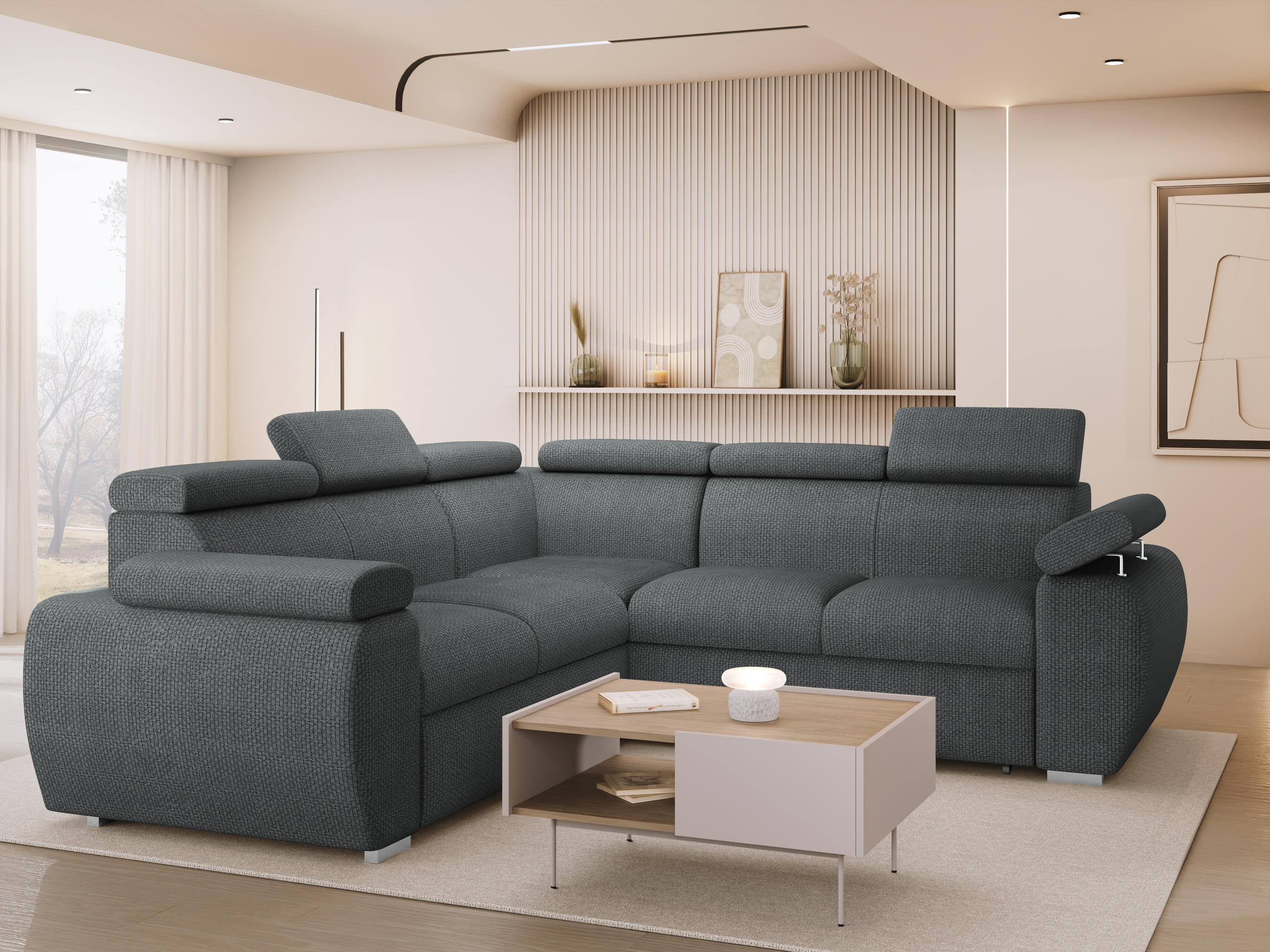 Hjørnesofa Columbus 215 (Flow 21)