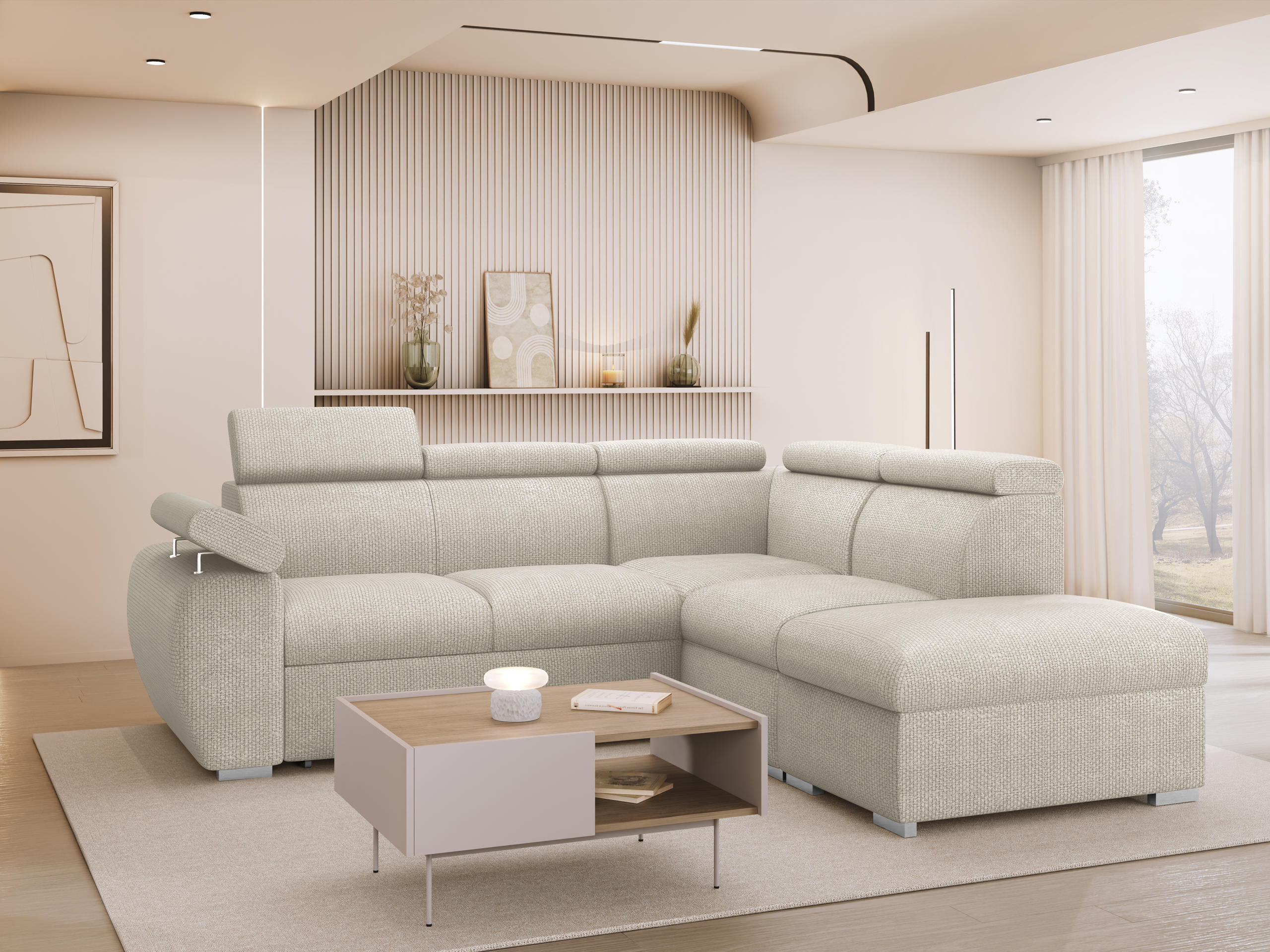 Hjørnesofa Columbus 228 (Flow 03)