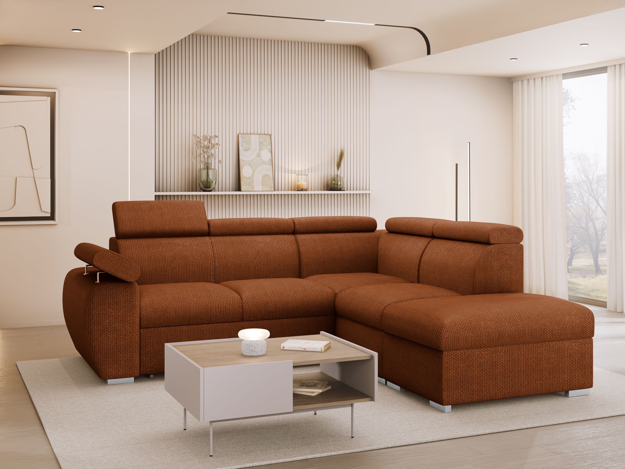 Hjørnesofa Columbus 228 (Flow 09)