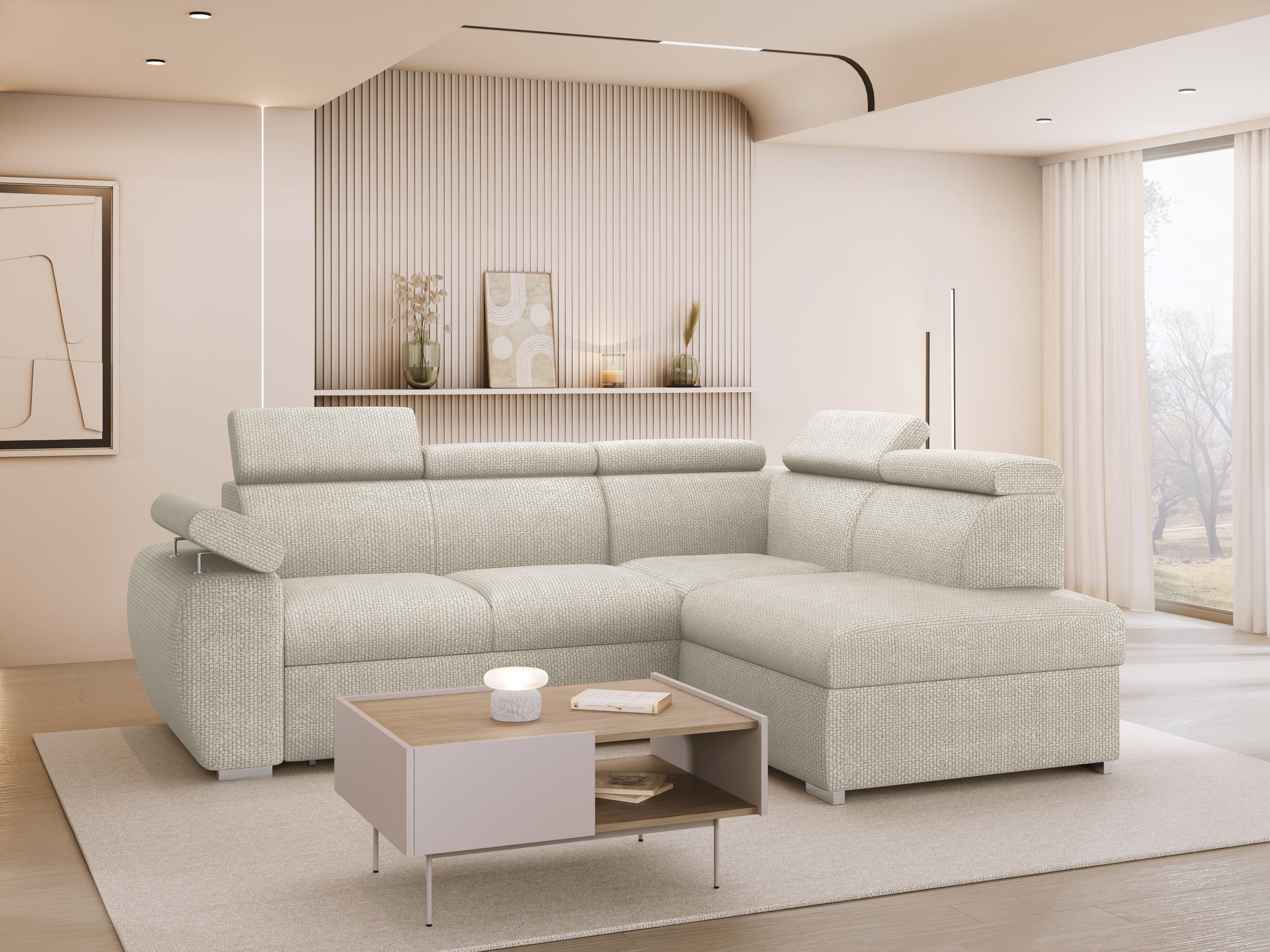 Hjørnesofa Columbus 161 (Flow 03)