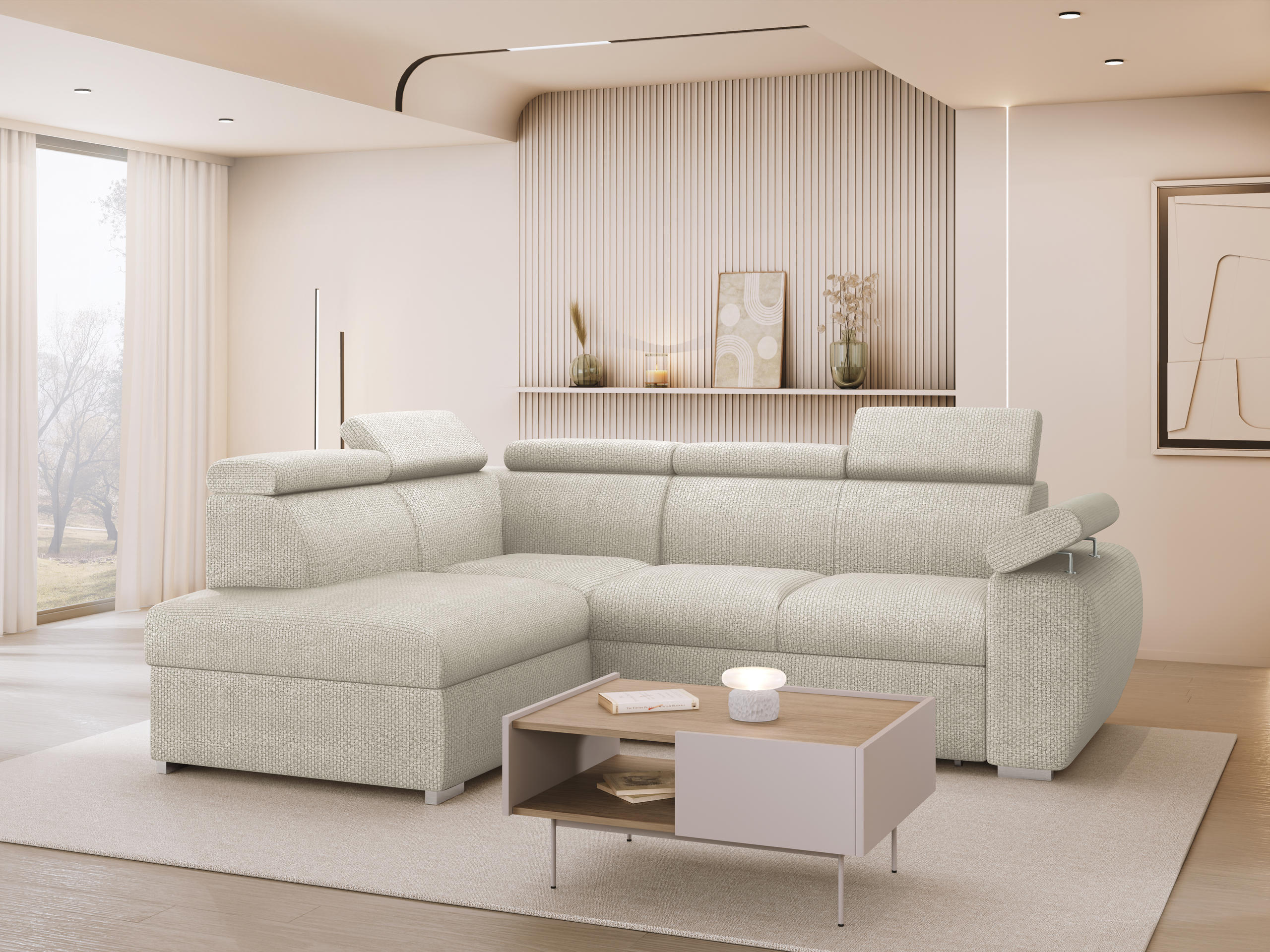 Hjørnesofa Columbus 161 (Flow 03)