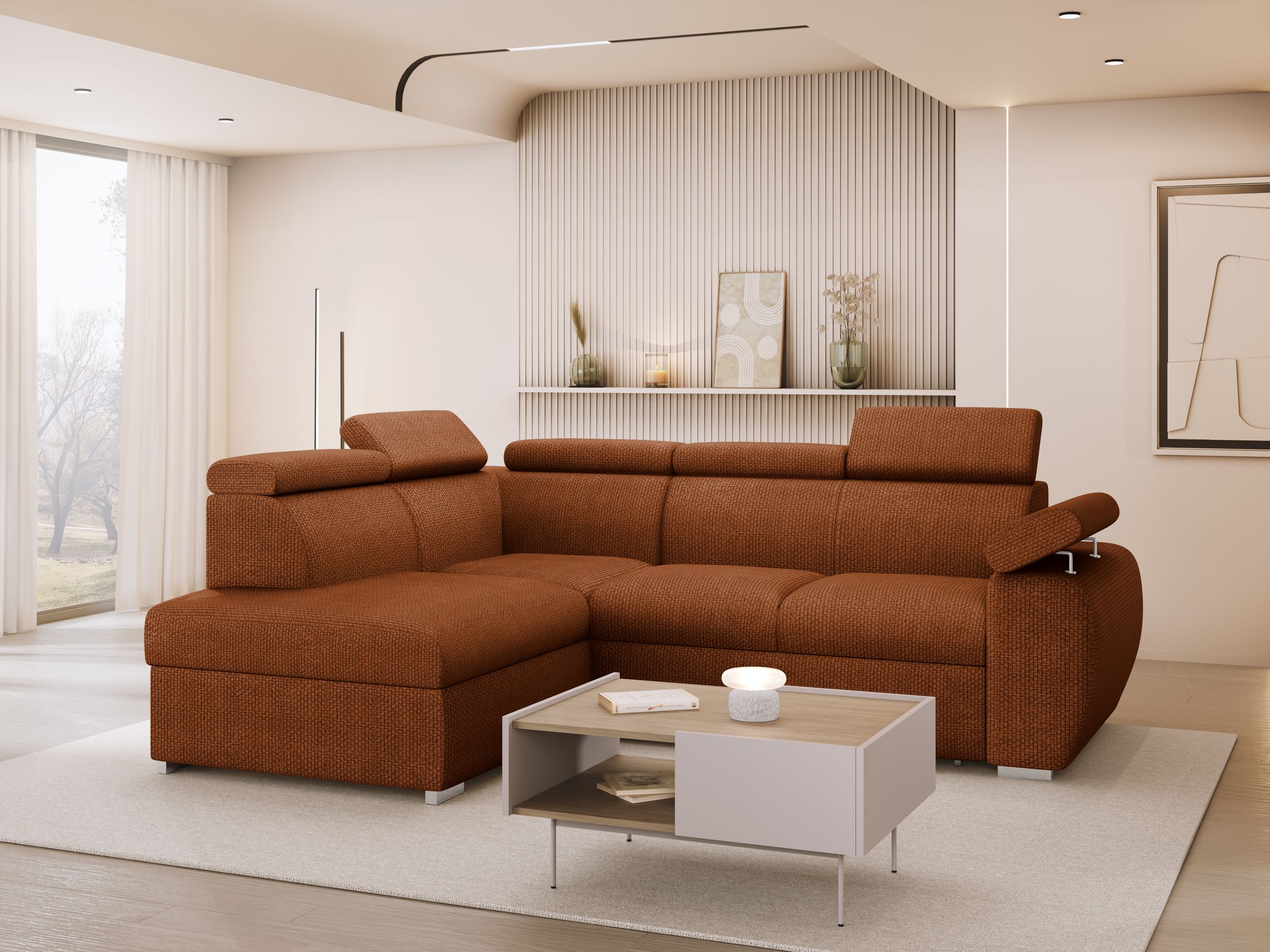 Hjørnesofa Columbus 161 (Flow 09)