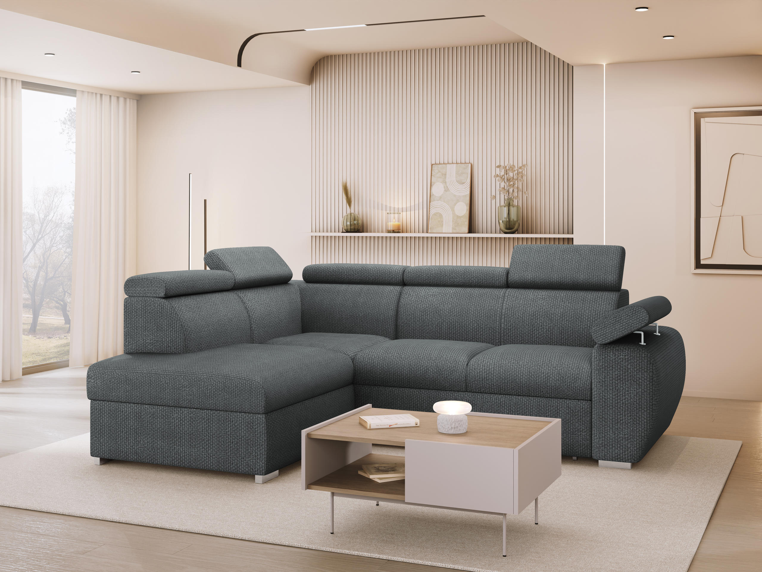 Hjørnesofa Columbus 161 (Flow 21)