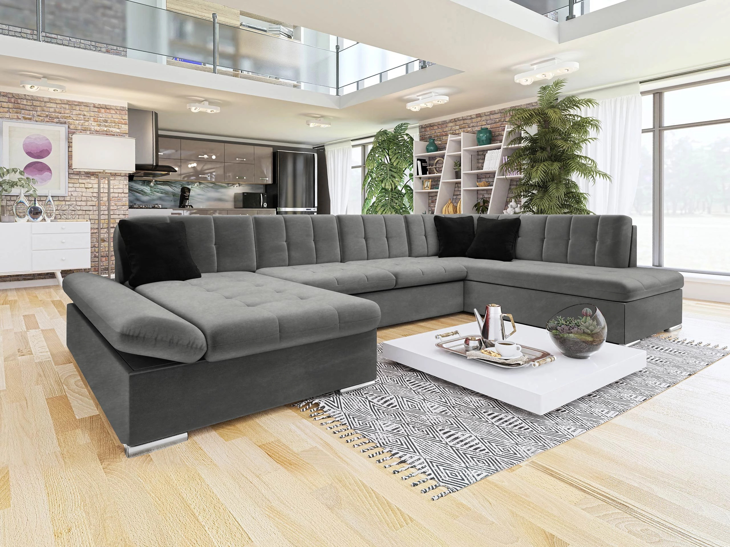 Hjørnesofa Comfivo Tilia I (Magic Velvet 2217 + Magic Velvet 2219)