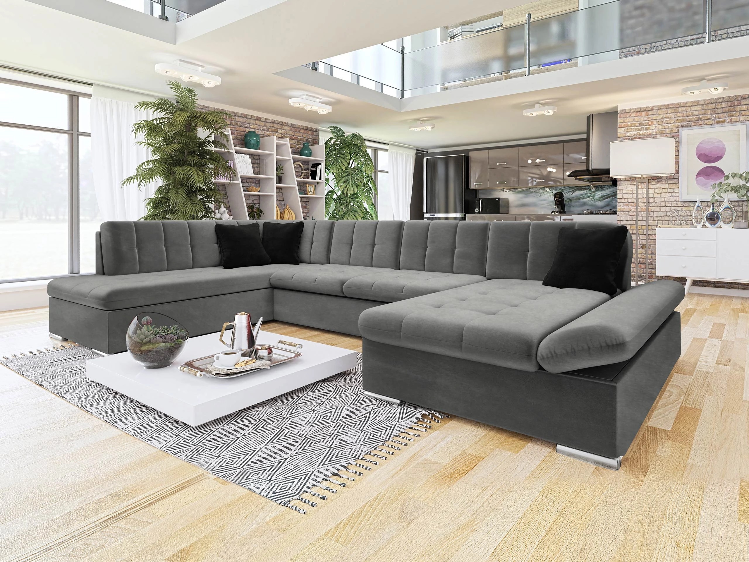 Hjørnesofa Comfivo Tilia I (Magic Velvet 2217 + Magic Velvet 2219)