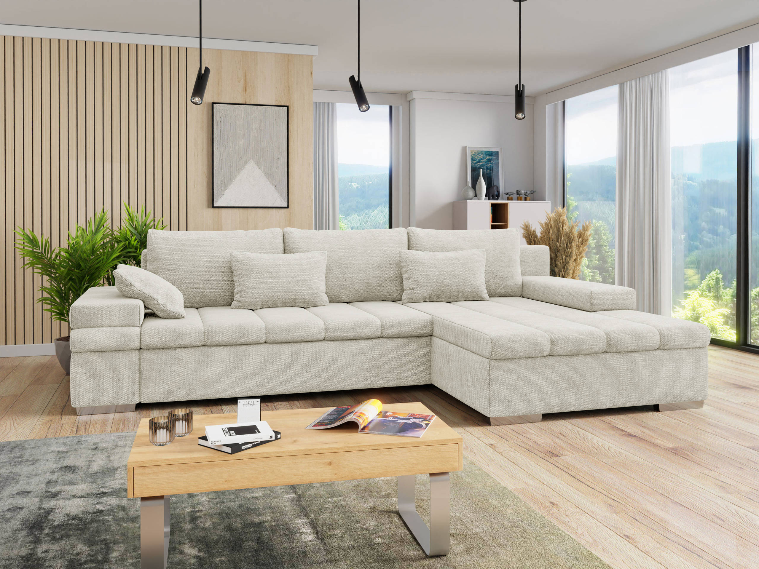 Hjørnesofa Comfivo Olivetum (Højre)