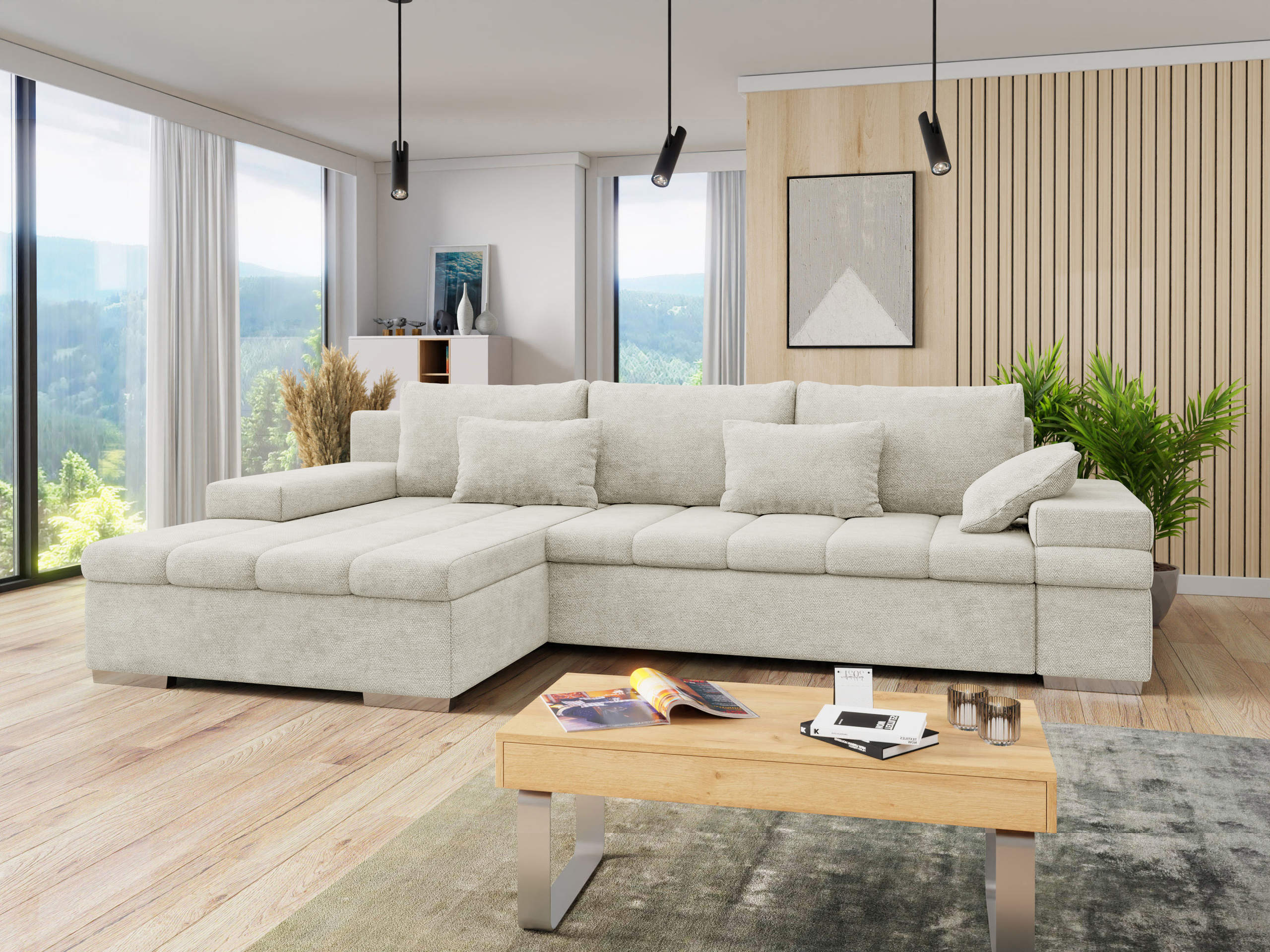 Hjørnesofa Comfivo Olivetum (Venstre)
