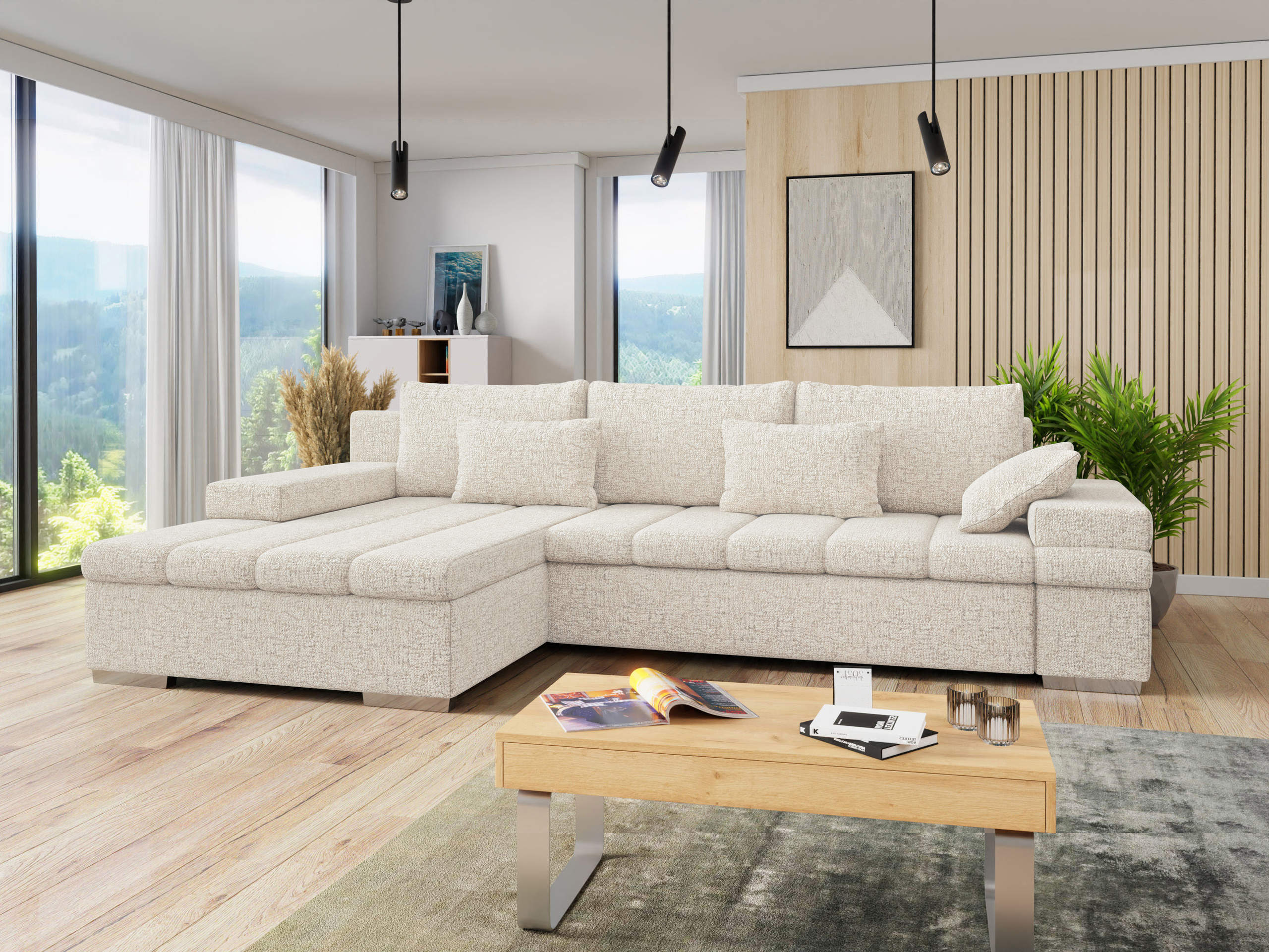 Hjørnesofa Comfivo Olivetum (Venstre)