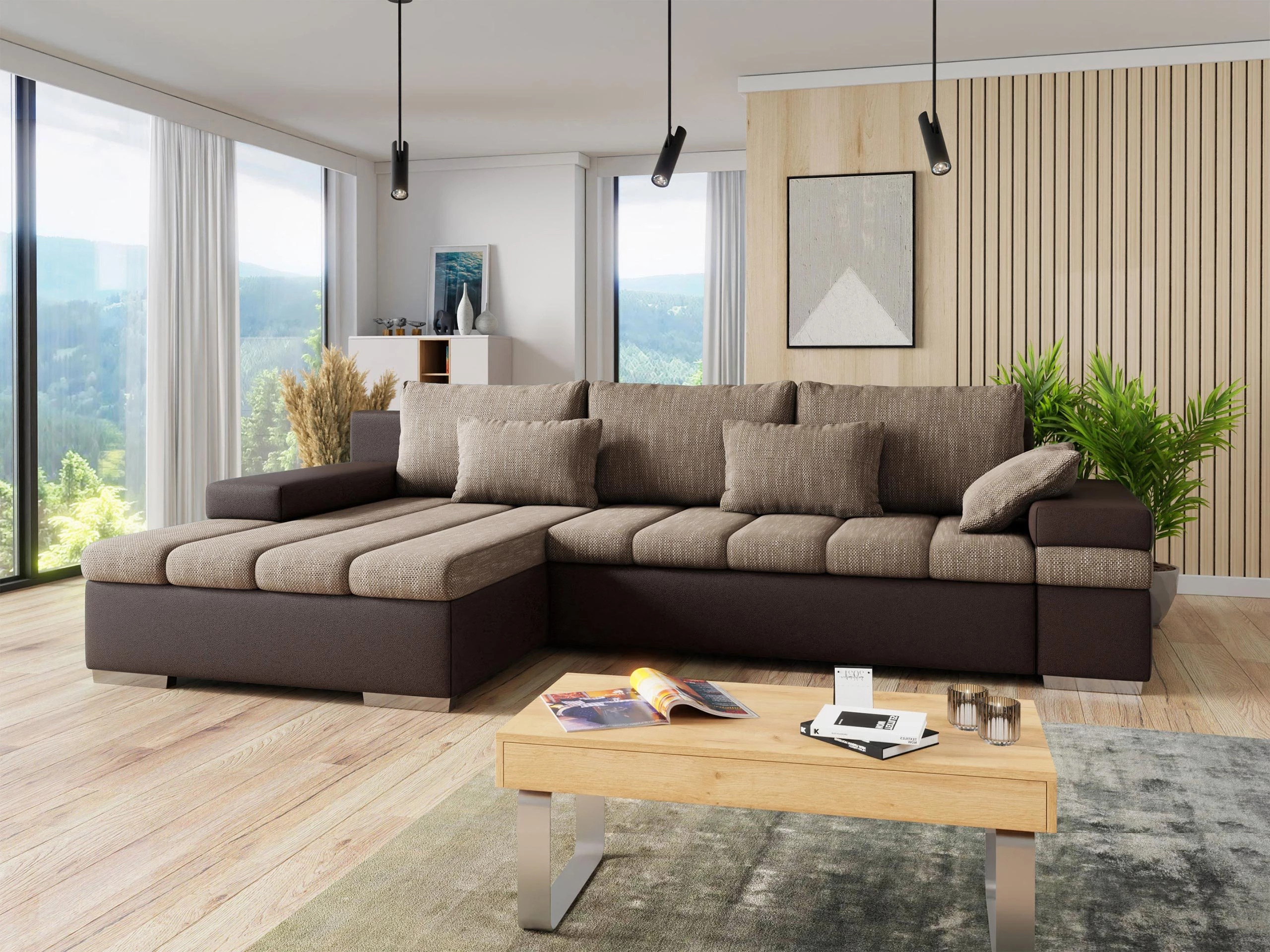 Hjørnesofa Comfivo Olivetum (Venstre)