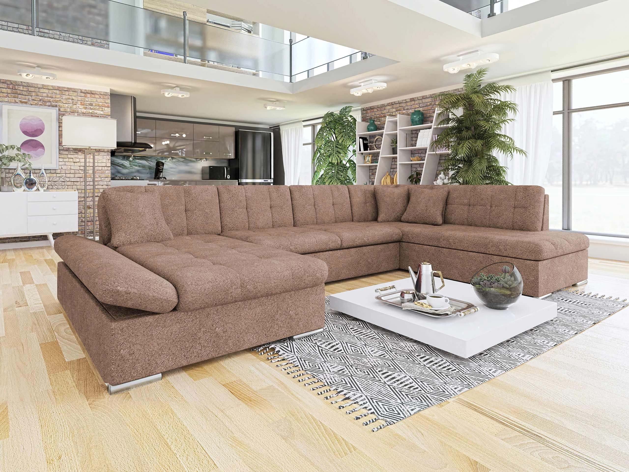 Hjørnesofa Comfivo Tilia I (Coral 45)