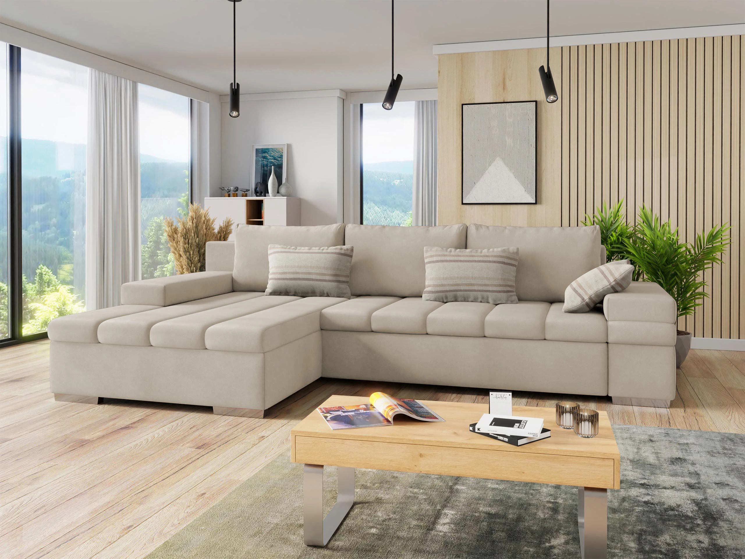 Hjørnesofa Comfivo Olivetum (Venstre)