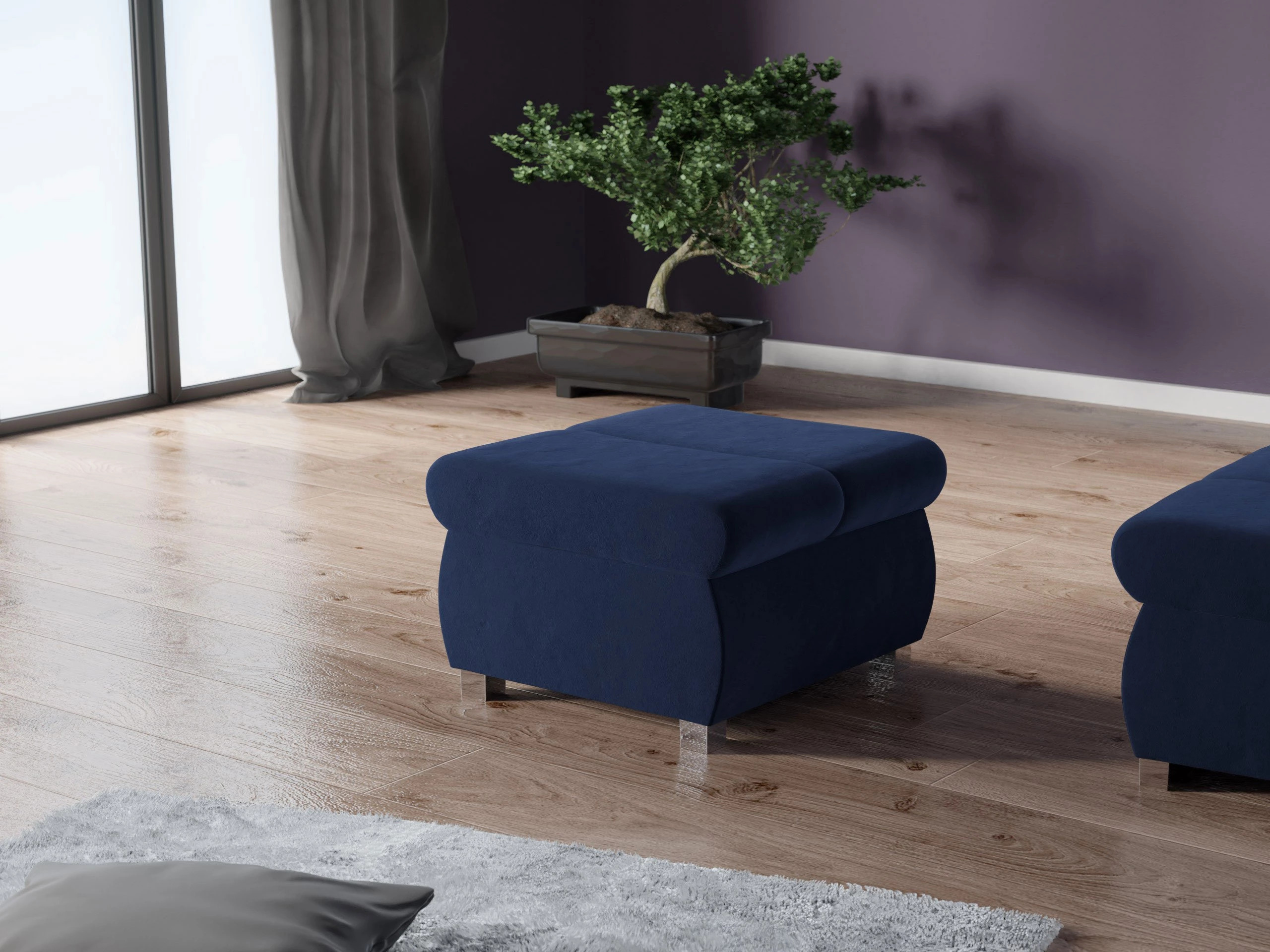 Puf Comfivo Olivetum (Magic Velvet 2216)