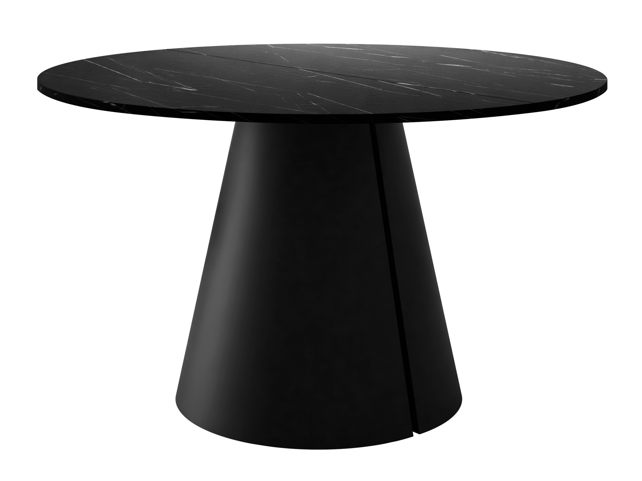 Bord Oswego 165 (Sort marmor)